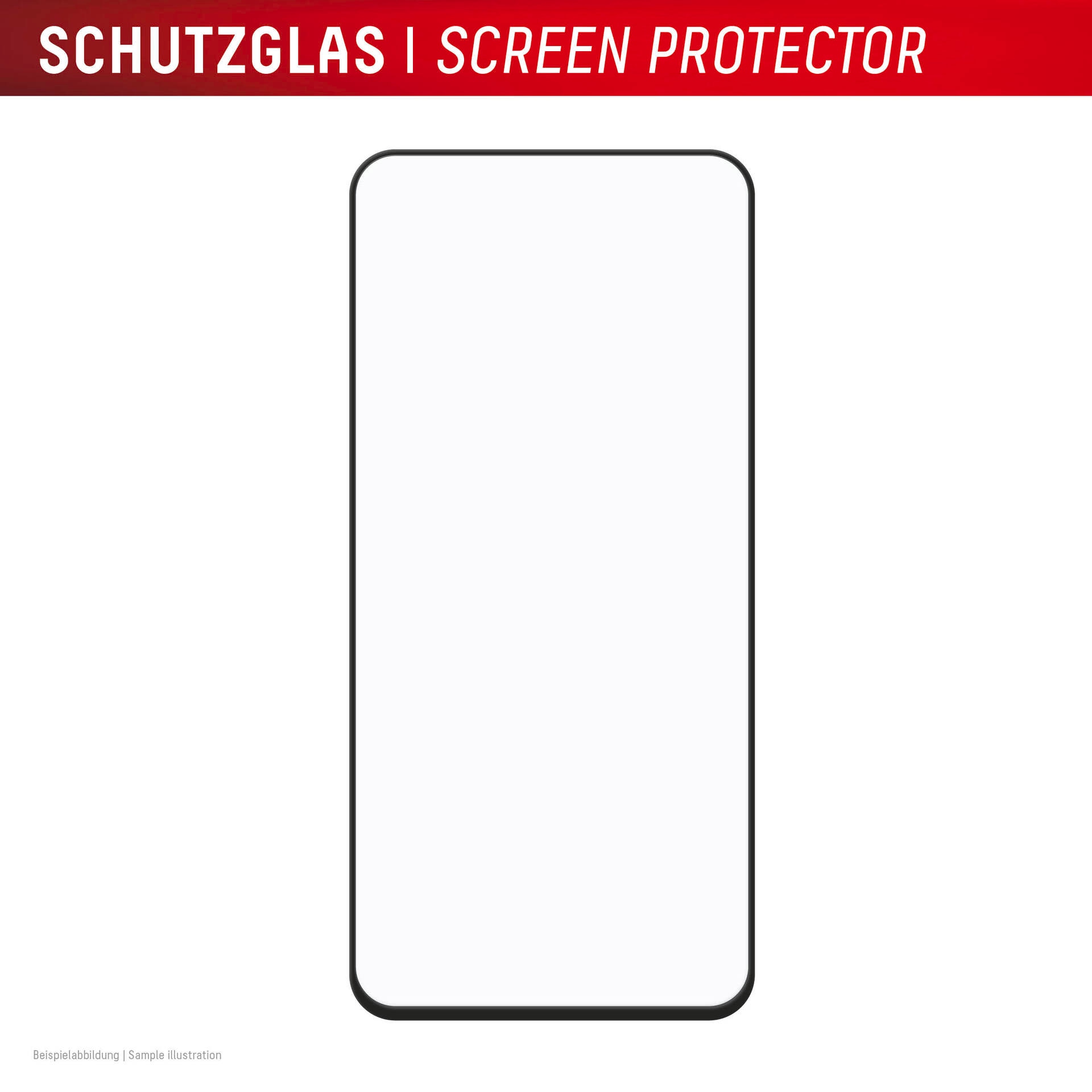 Displex Verre de protection d'écran »Real Glass Full Cover« Displayschutzfolie, Schutzfolie, Bildschirmschutz, kratz- & stossfest