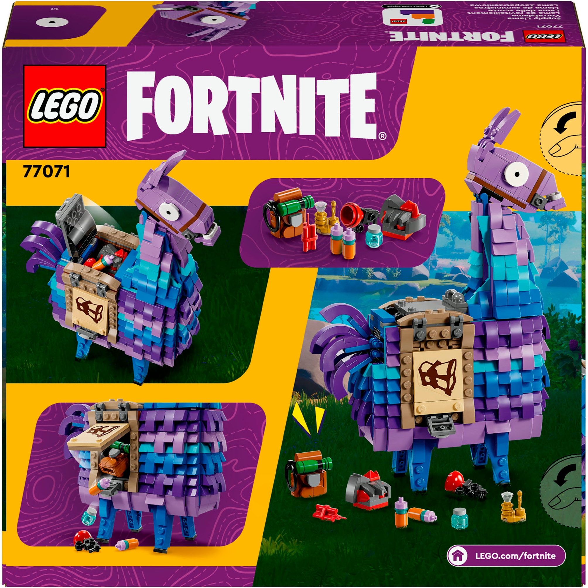 LEGO® Pions de construction »Vorratslama (77071), LEGO Fortnite« Made in Europe