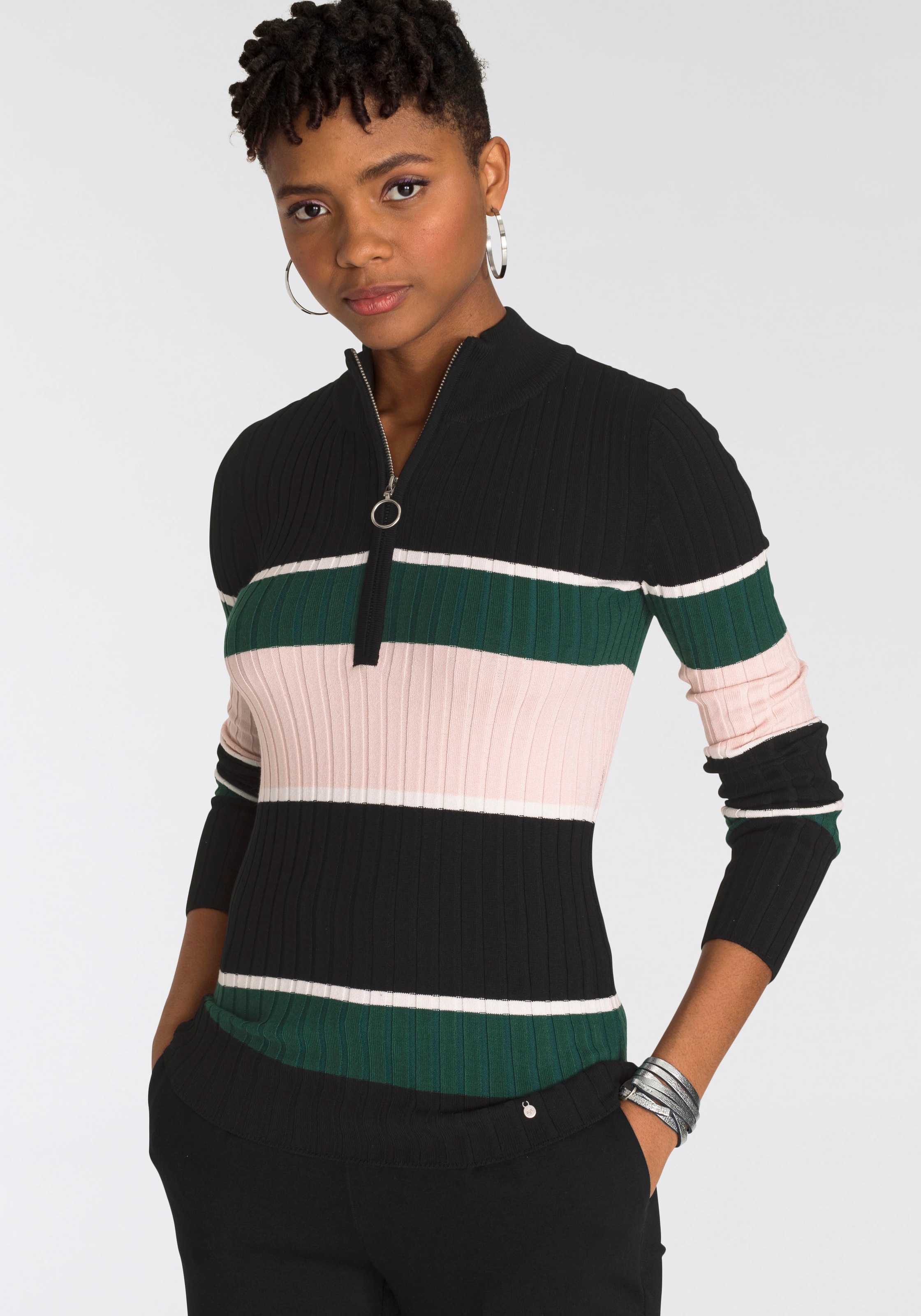 Image of AJC Troyer, mit Reissverschluss am Stehkragen bei Ackermann Versand Schweiz