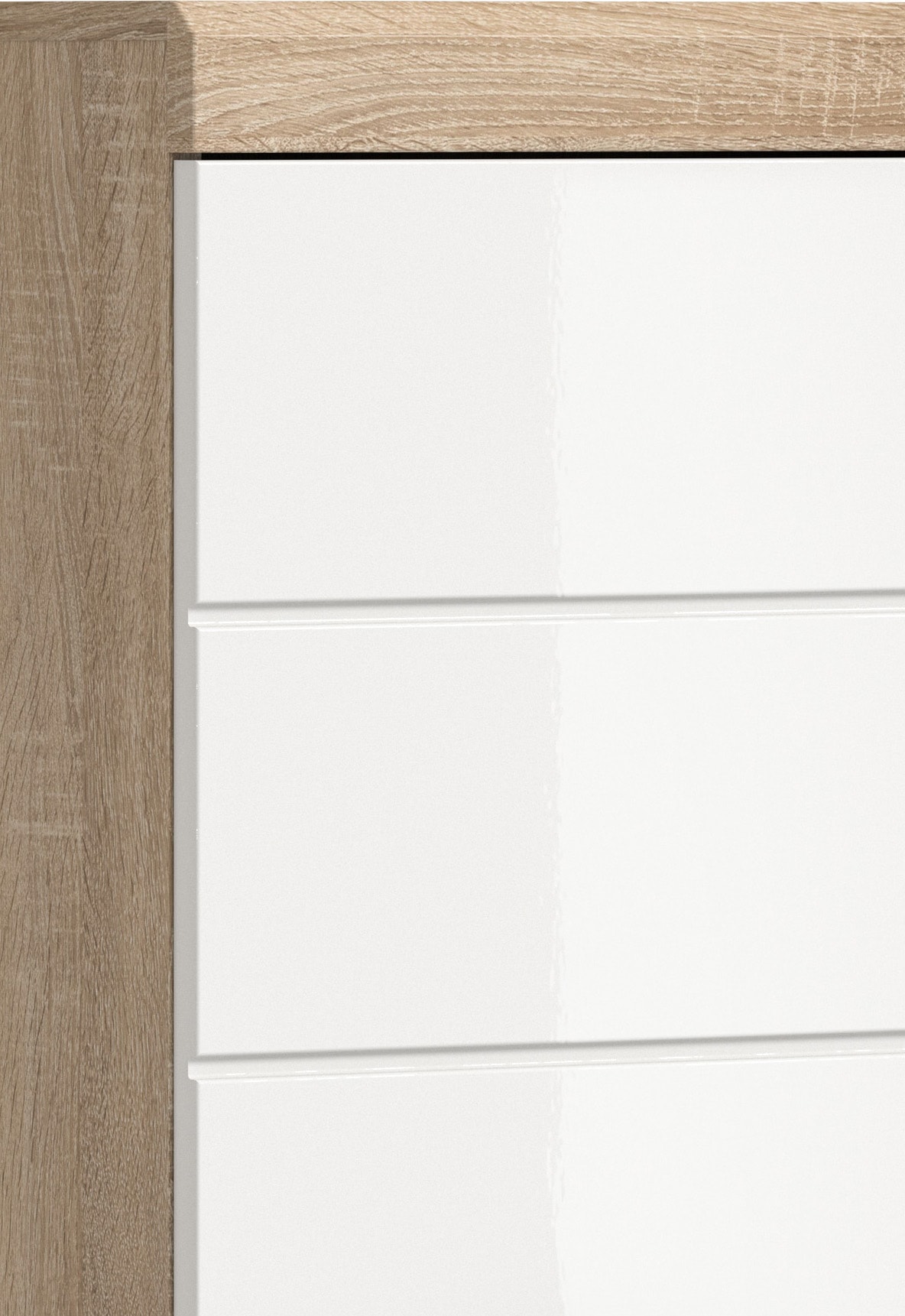 welltime Hängeschrank »SIENA, Breite 37cm, 1 Tür, 1 offenes Fächer, 1 Einlegeboden, MDF-Front« TOPSELLER!, 1 Stk. tlg. in verschiedenen Farben erhältlich, Badmöbel, Badschrank, Schrank, Bad