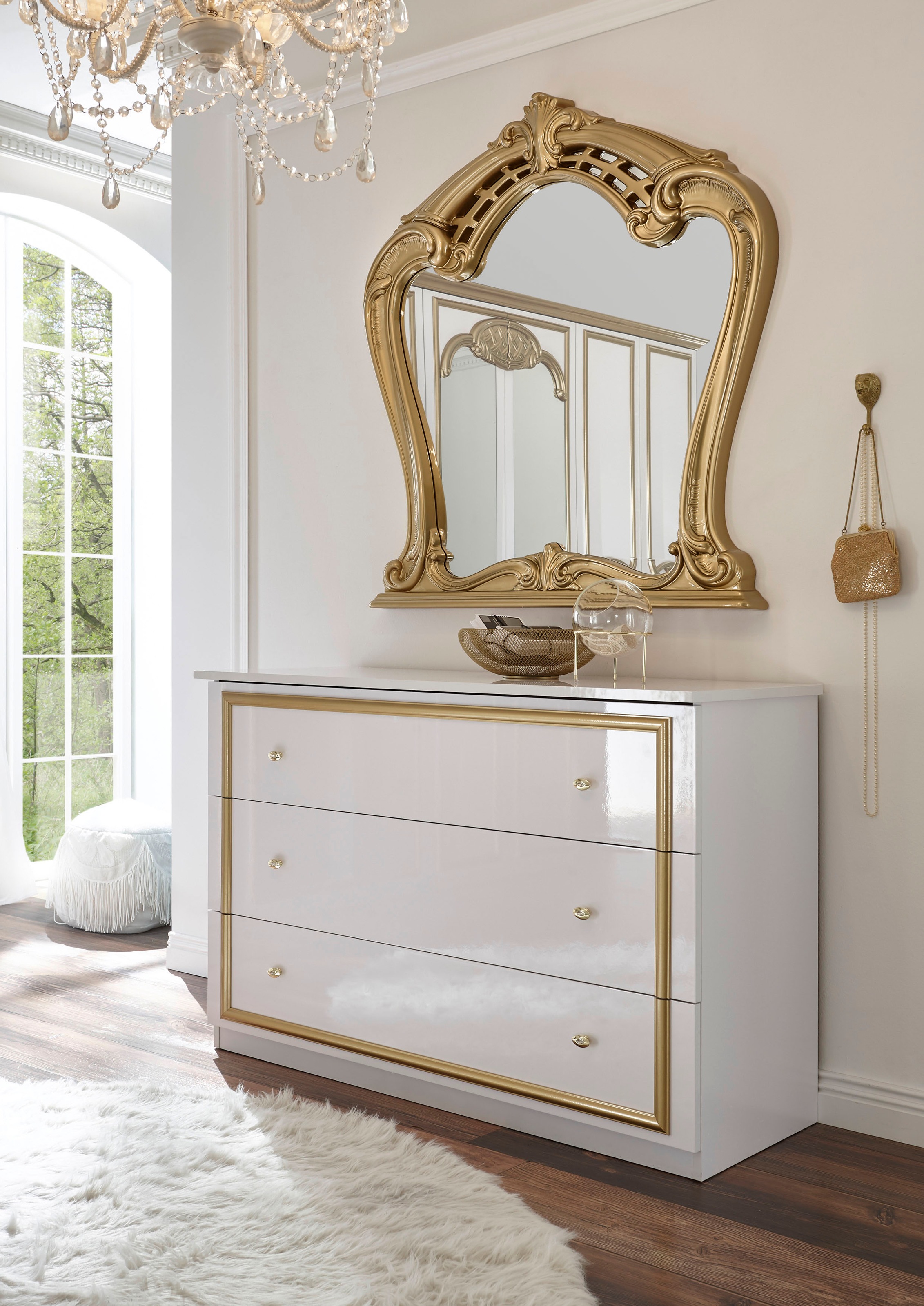 Image of Schlafkontor Schubkastenkommode »Claudia«, im Barock-Stil bei Ackermann Versand Schweiz