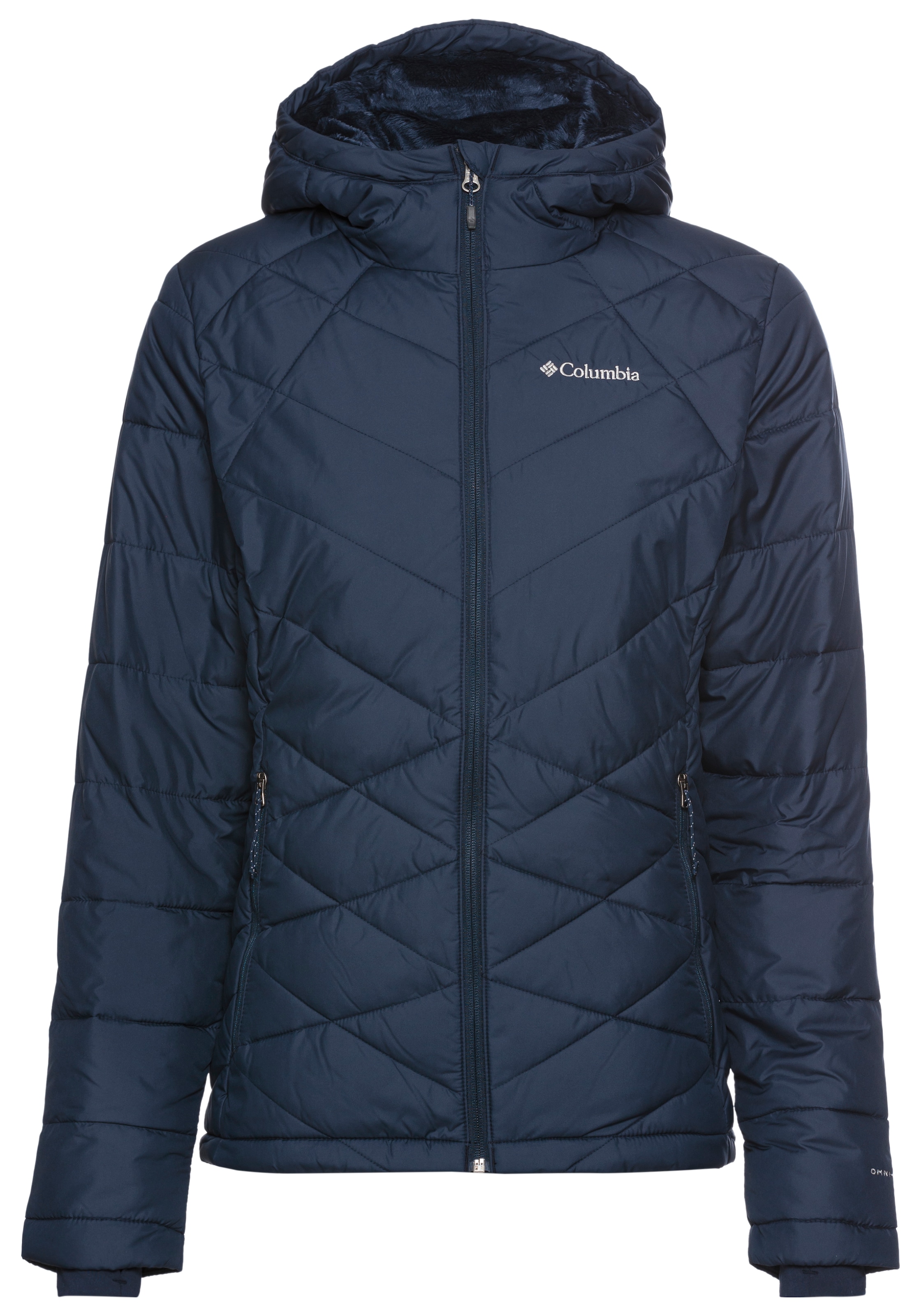 Columbia Steppjacke »HEAVENLY HOODED JACKET«, (1 St.), mit Kapuze