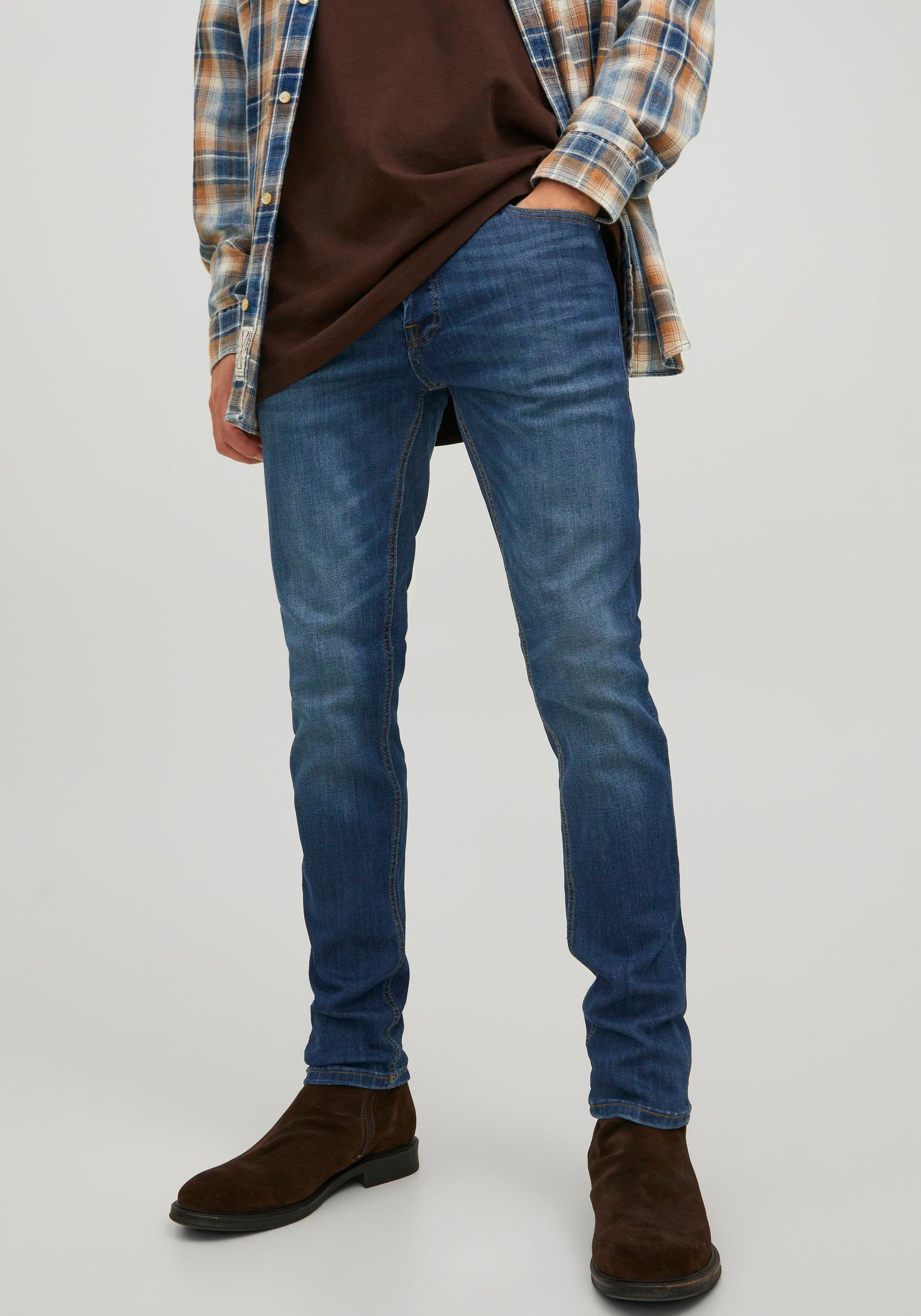 Jack & Jones Slim-fit-Jeans »JJIGLENN JJORIGINAL SQ 913 NOOS«