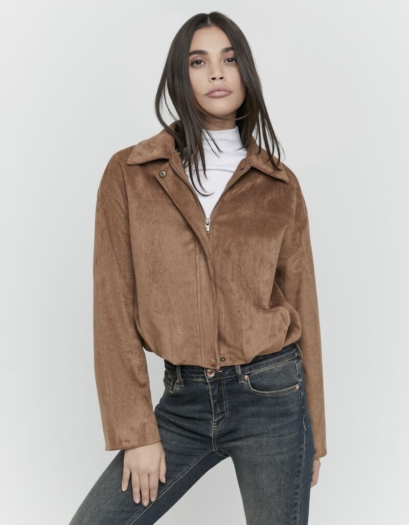 Image of Tally Weijl Kurzjacke "SJAPEVITTO" mit Kentkragen und verdeckter Knopfleiste