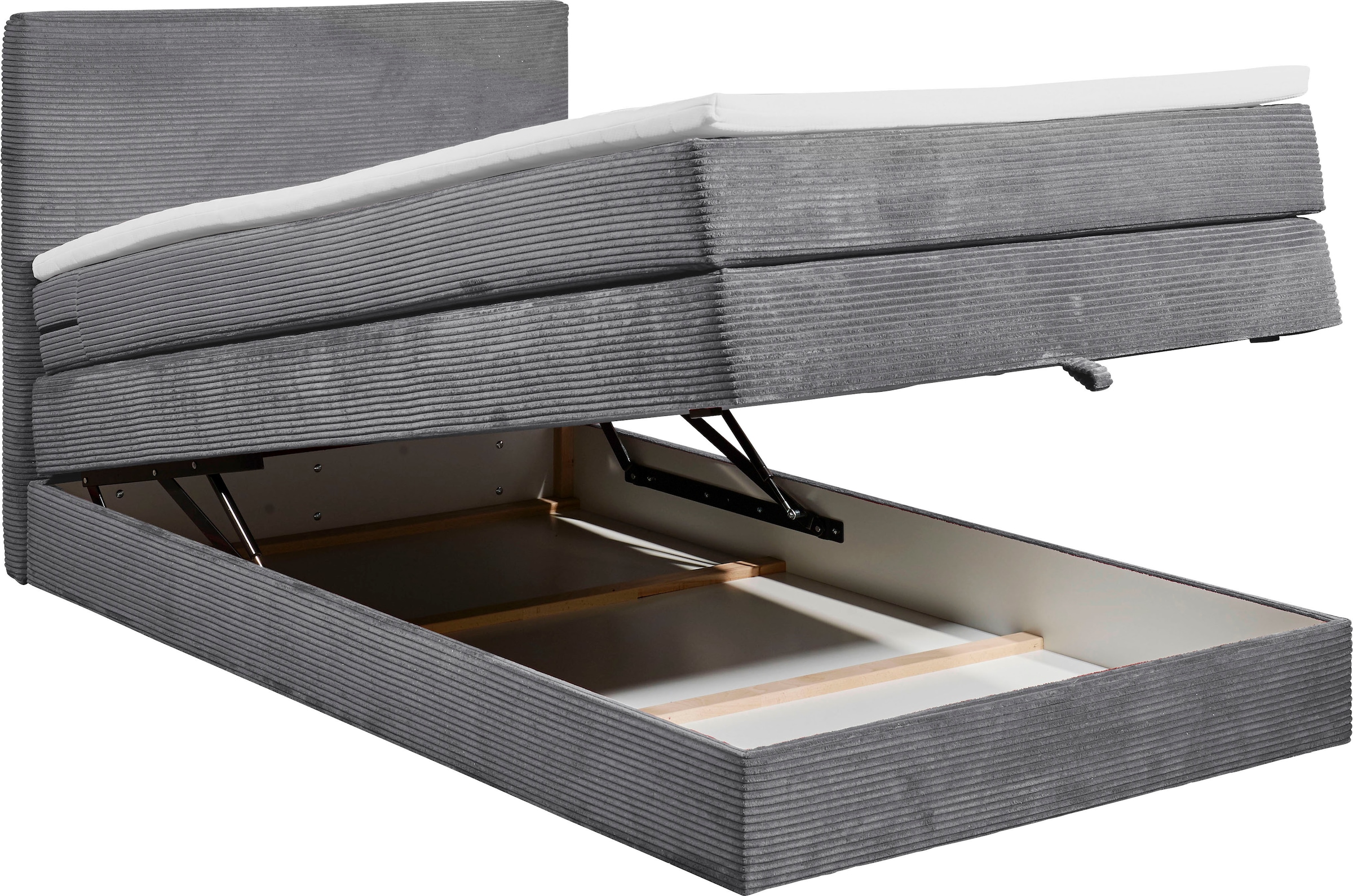 ED EXCITING DESIGN Boxspringbett »Luzern«, inkl. Bettkasten