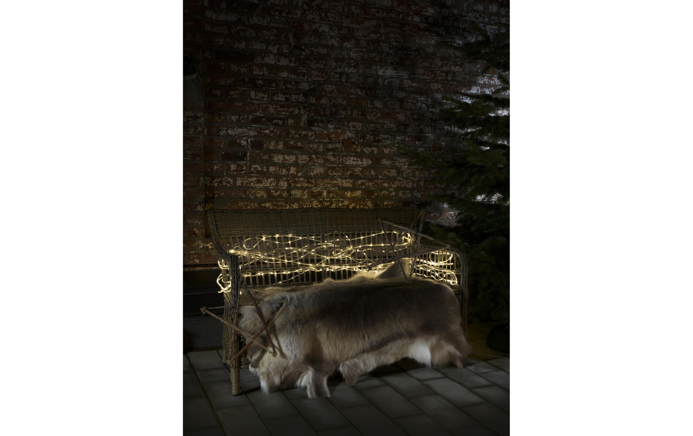 KONSTSMIDE LED-Lichterkette »20 m Transparent, mit 20 LED, Outoor«