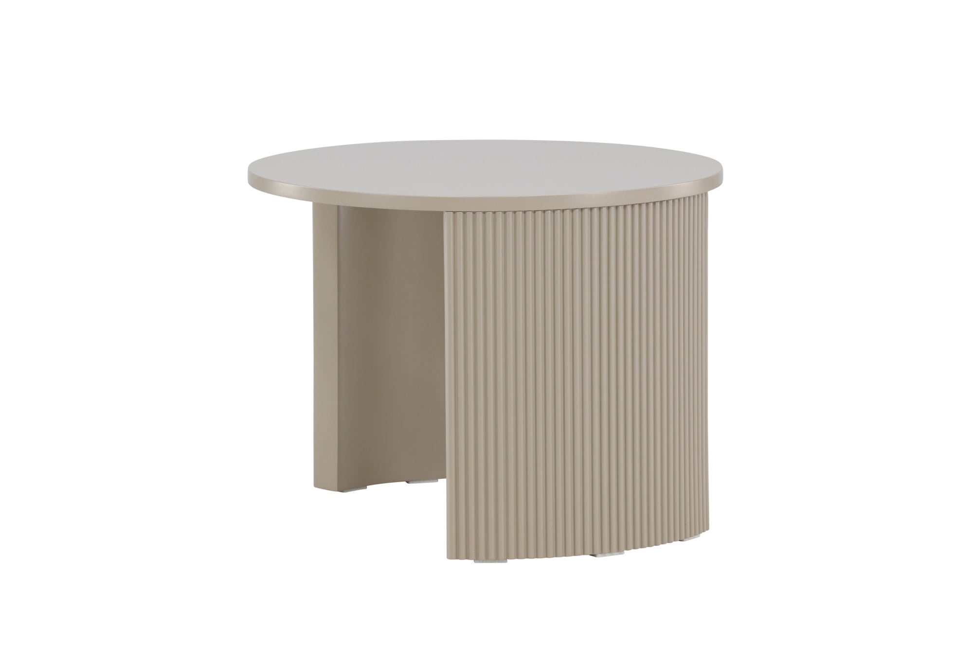 Venture Home Couchtisch Sofatisch, MDF, rund, abgerundet, kompakt, dezent, klassisch