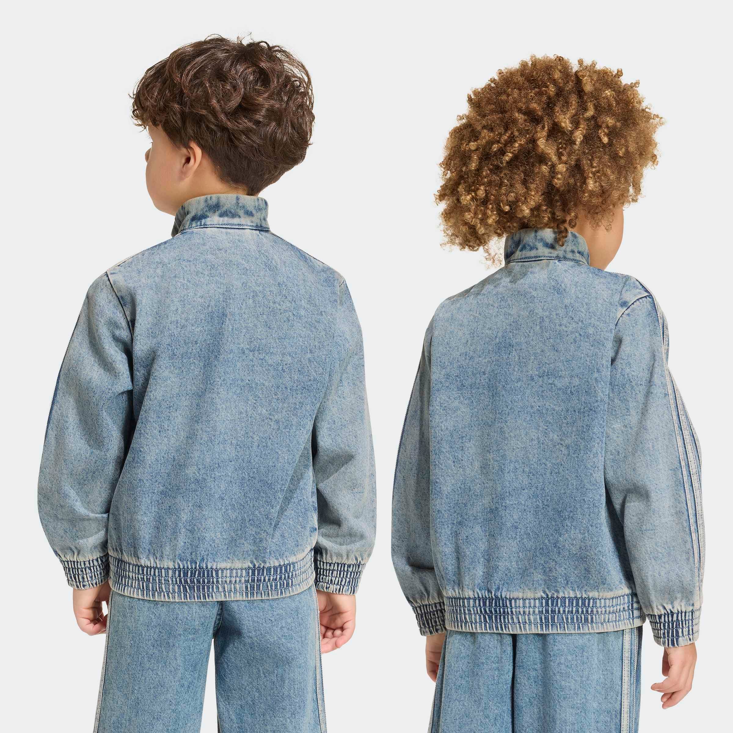 adidas Originals Veste d'extérieur »FIREBIRD ORIGINALS, DENIM, LOCKER GESCHNITTEN«