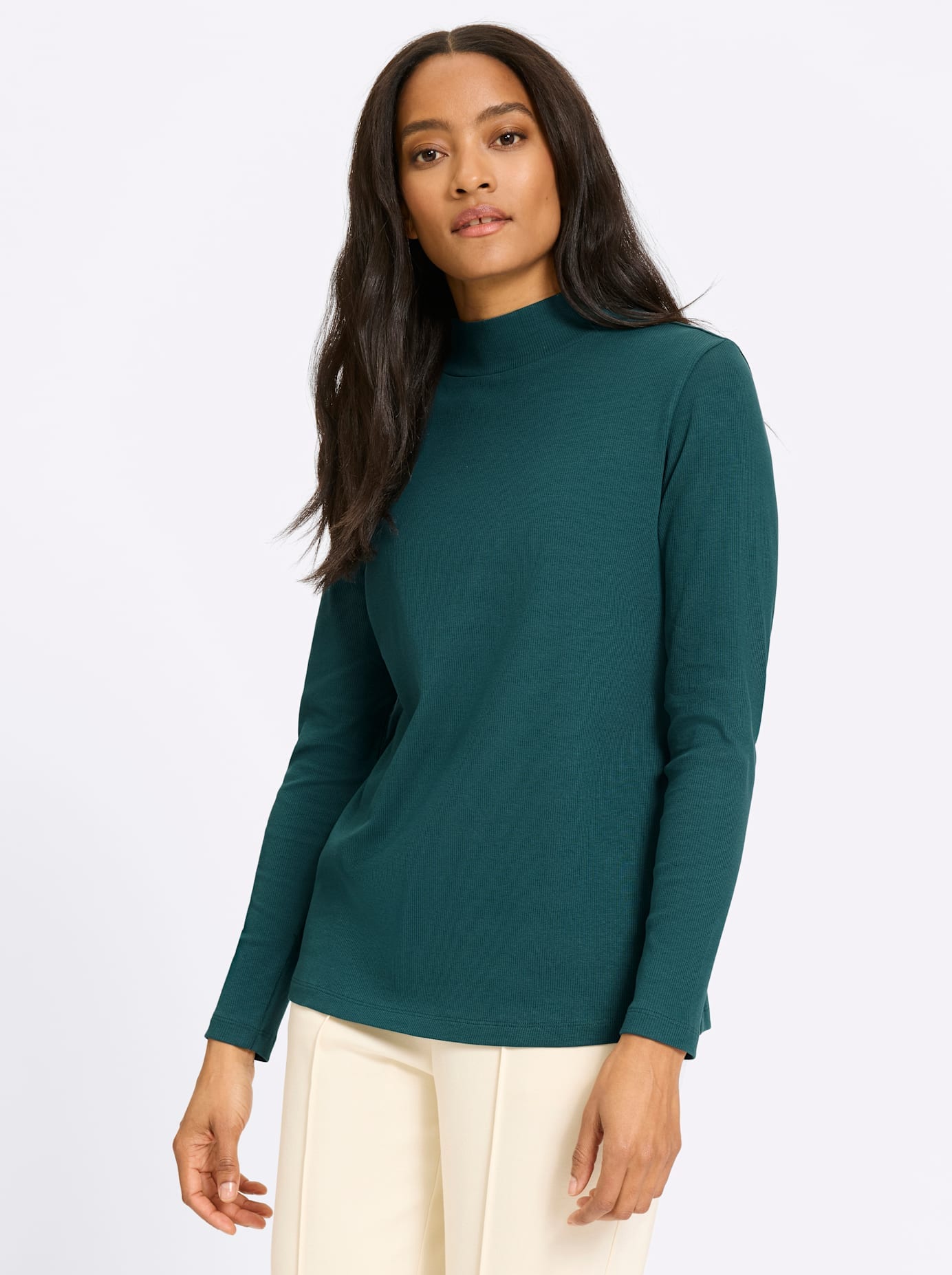 Image of heine Langarmshirt "Rollkragen-Shirt" 1