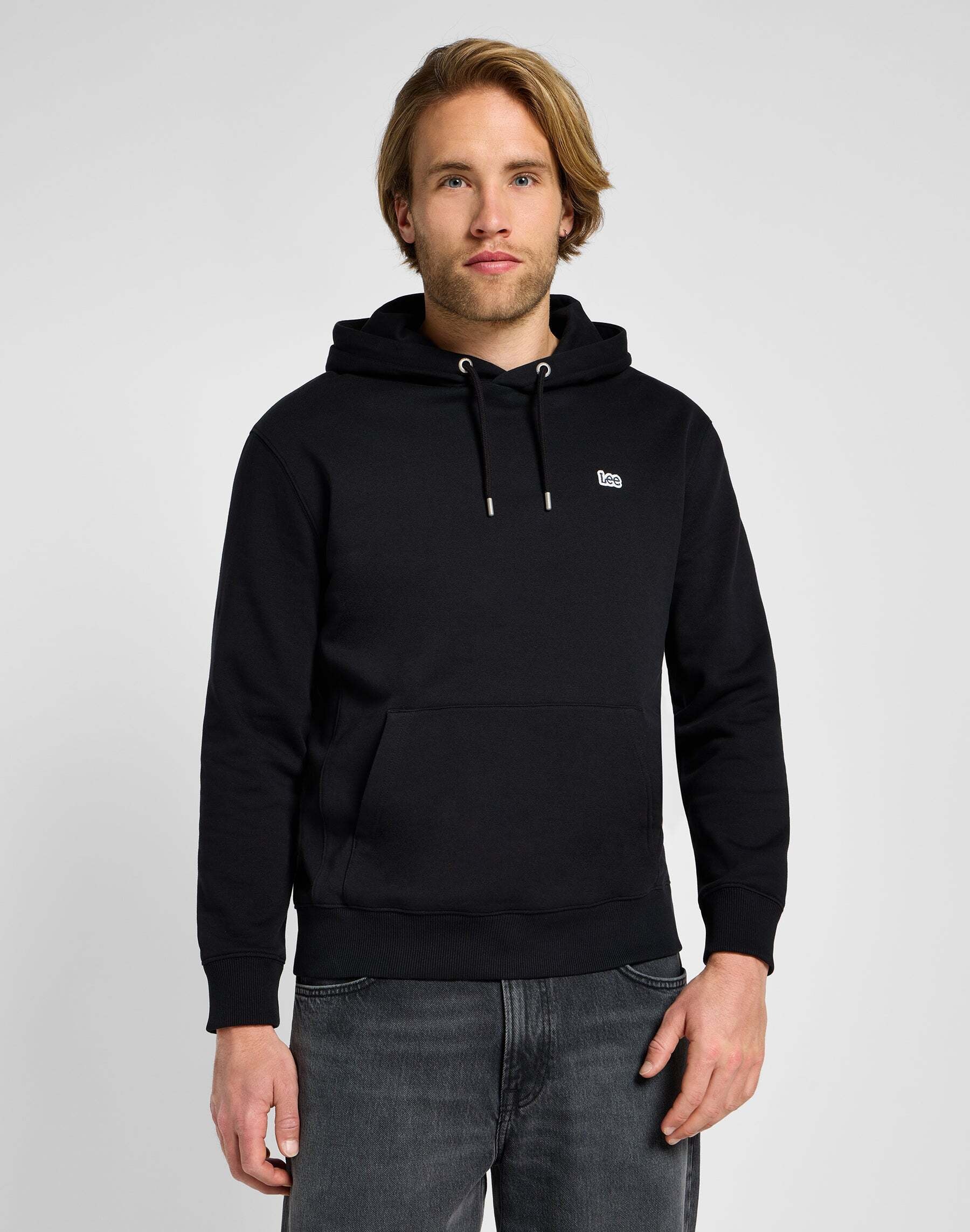 Kapuzenpullover »LEE Kapuzenpullover Plain Hoodie«