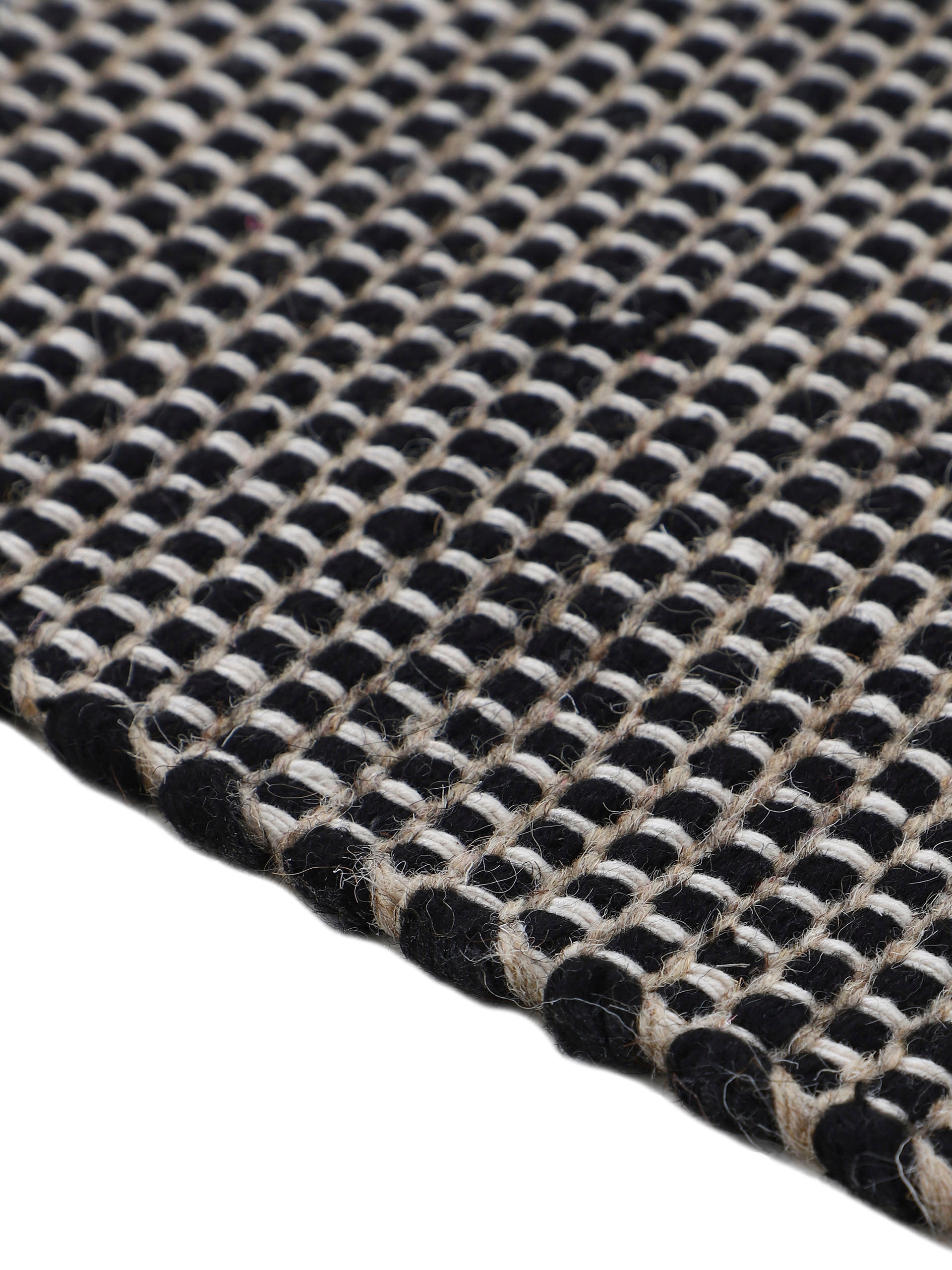 carpetfine Wollteppich »Mona,  auch als Läufer«, rechteckig, 5 mm Höhe, 80% Wolle, Wendeteppich aus Wolle/Baumwolle, Wohnzimmer