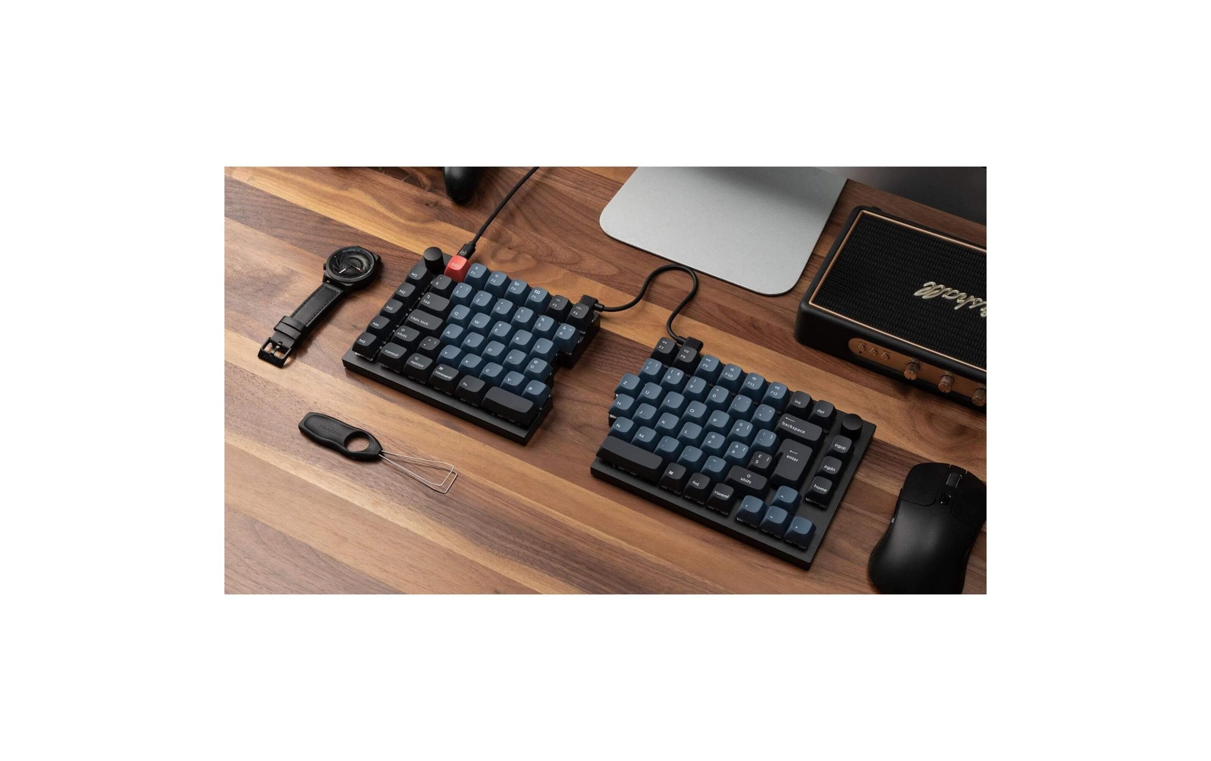   Gaming-Tastatur »Keychron Q11 Black QMK Brown Switch« ()