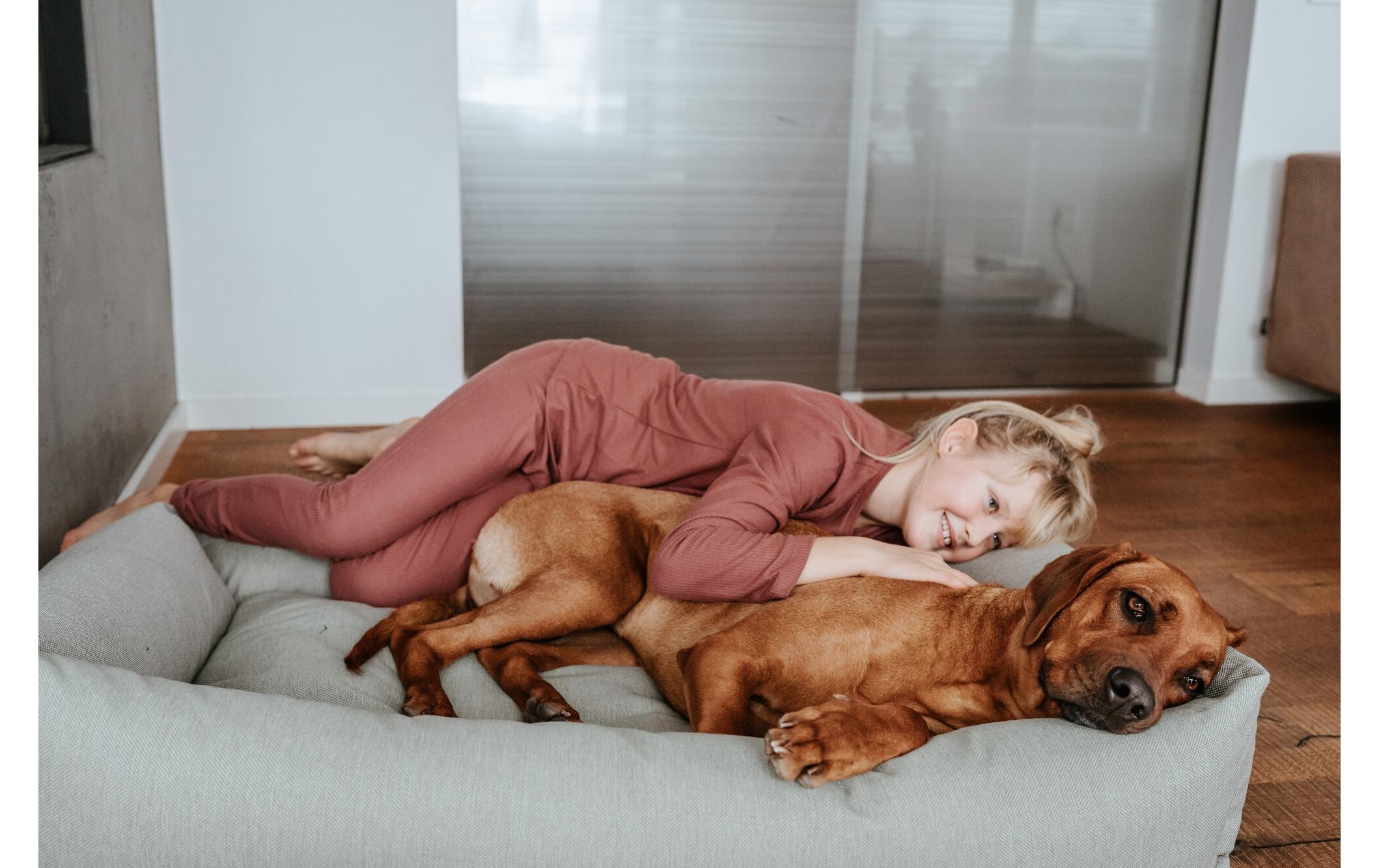 Tierbett »Inari L, 100 x 80 cm, Lindgrün«, Polyester