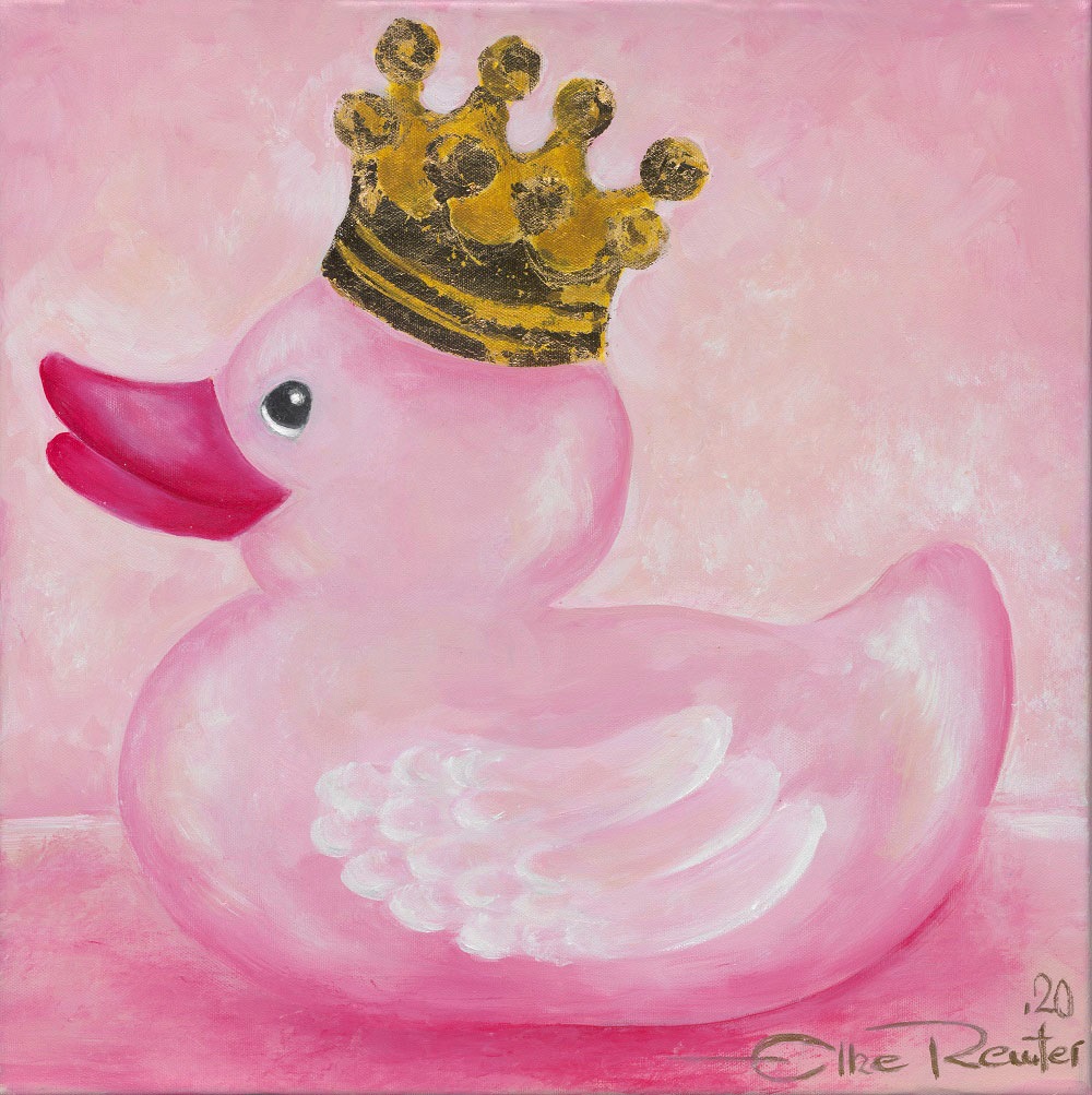 Image of queence Leinwandbild »Princess«, Ente, (1 St.) bei Ackermann Versand Schweiz