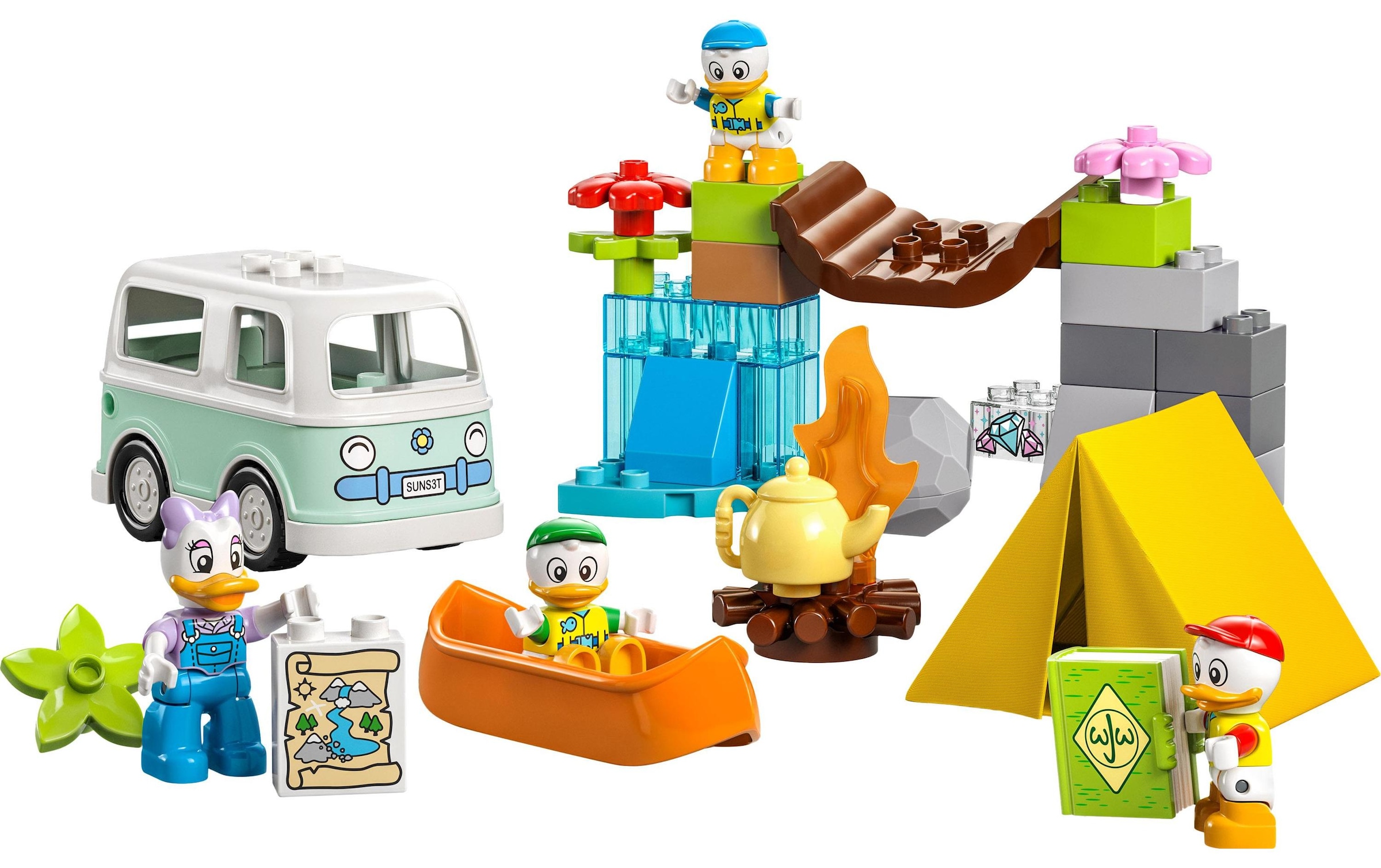 LEGO® Spielbausteine »DUPLO Camping-Abenteuer 1099«, (37 St.)