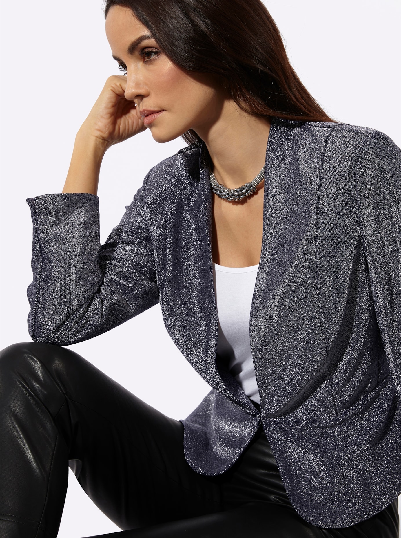 creation L Blazer en jersey »Jersey-Blazer«
