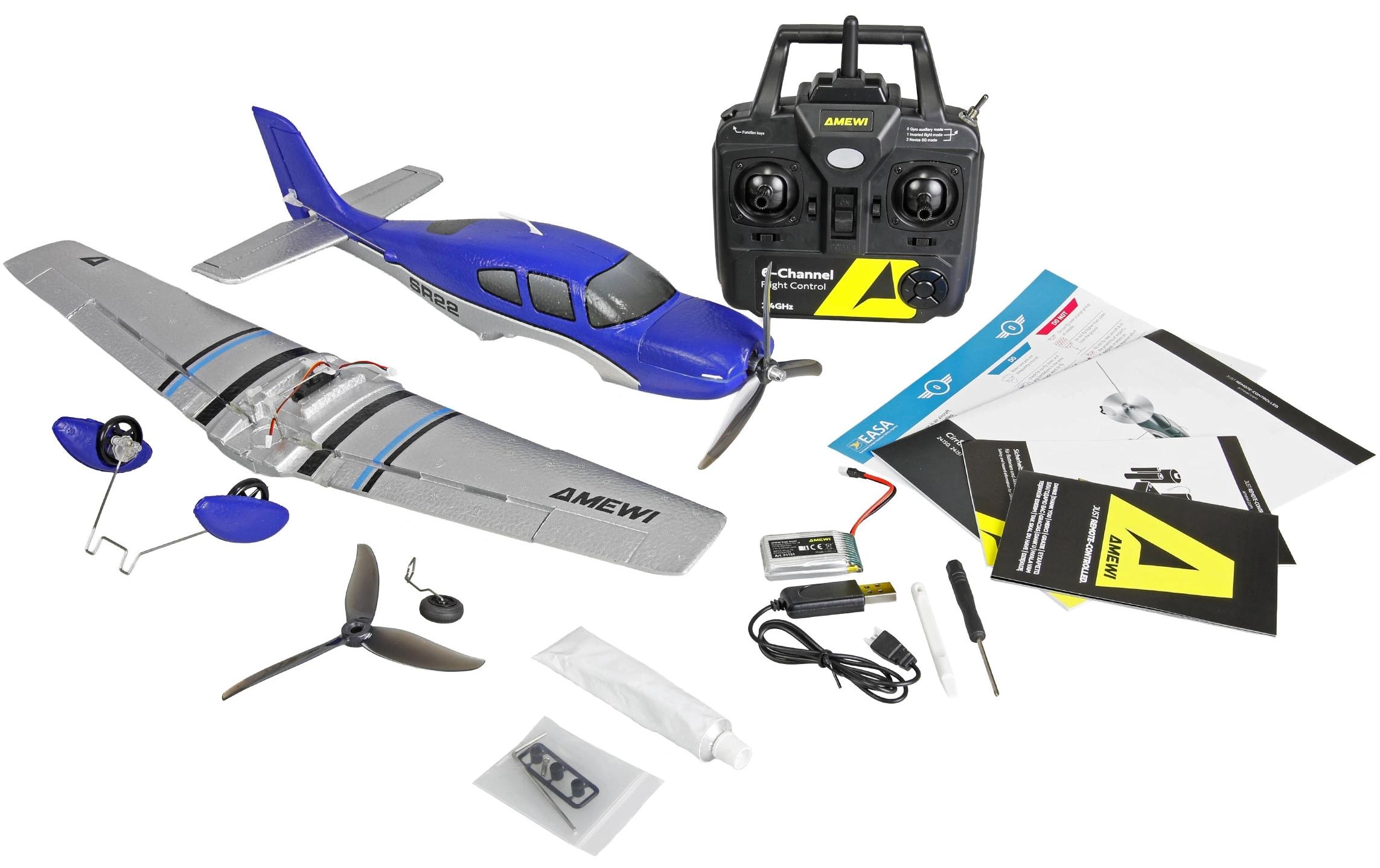 Amewi Avion RC »Motorflugzeug Cirrus SR22 520 mm, RTF«