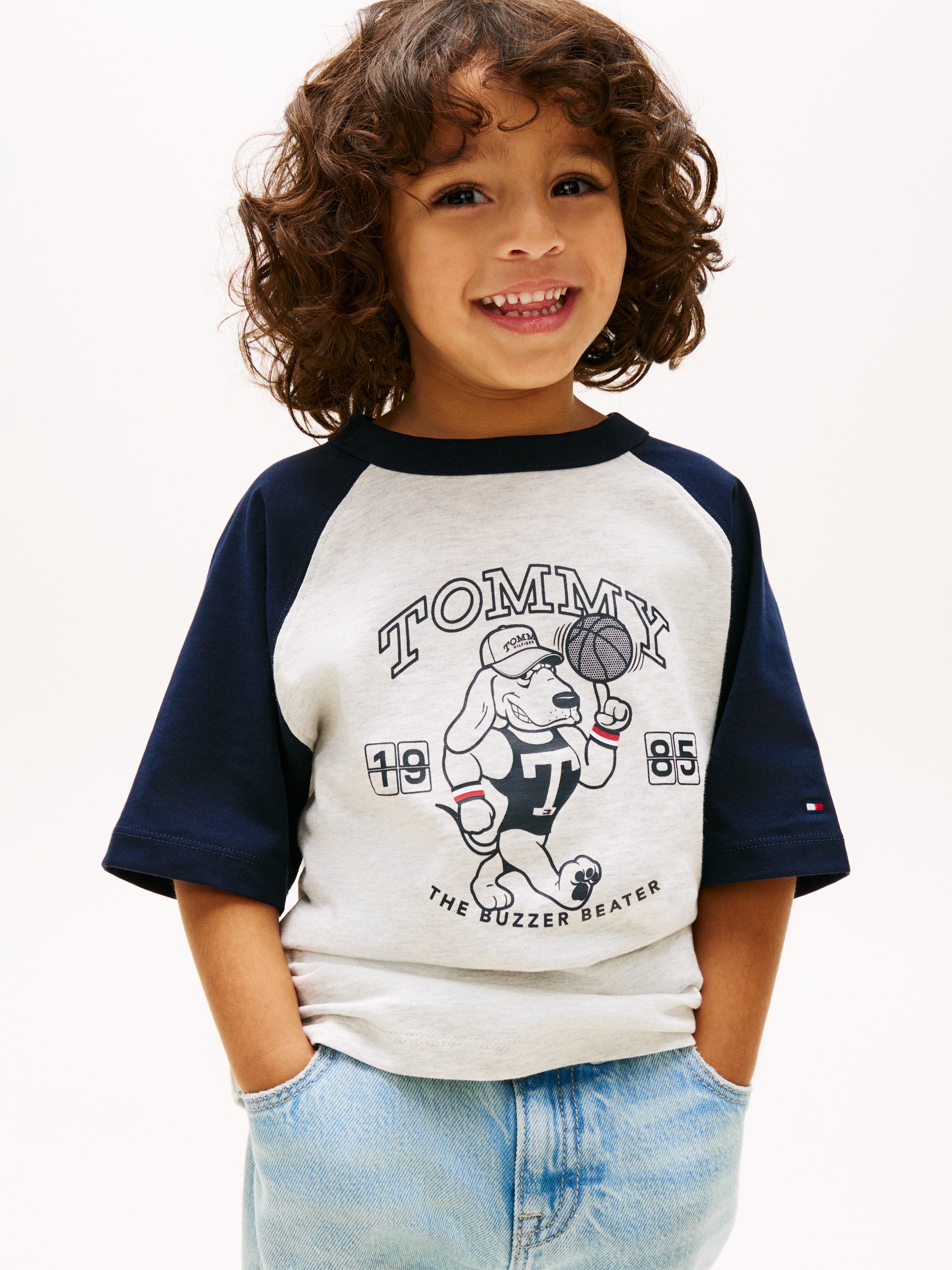 Image of Tommy Hilfiger T-Shirt "LB SPORTS GRAPHIC T-SHIRT" Kinder bis 16 Jahre, Druck