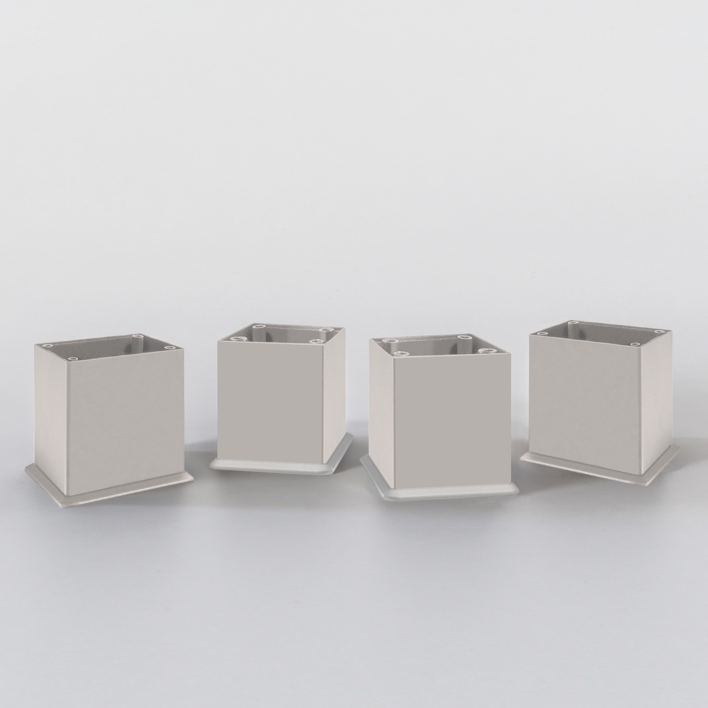 welltime Armoire intermédiaire »CABO, gedämpfte Scharniere« blanc mat, design sans poignées, réversible