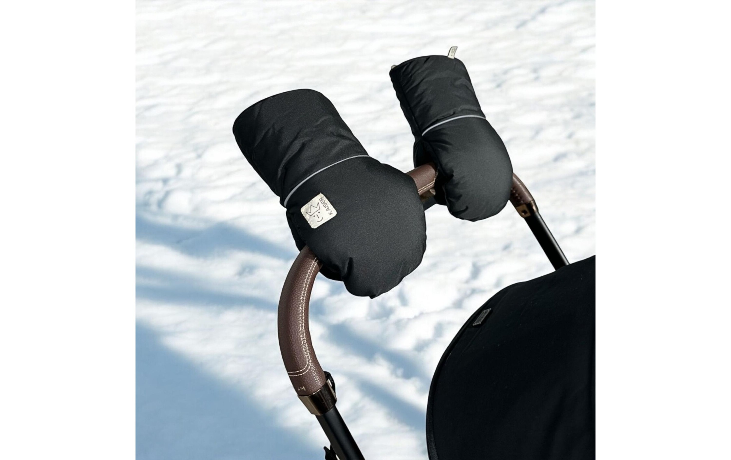 Kaiser Kinderwagen-Handwärmer »Handschuh Reflect Kiwa« Lammfell-Kinderwagenhandschuh