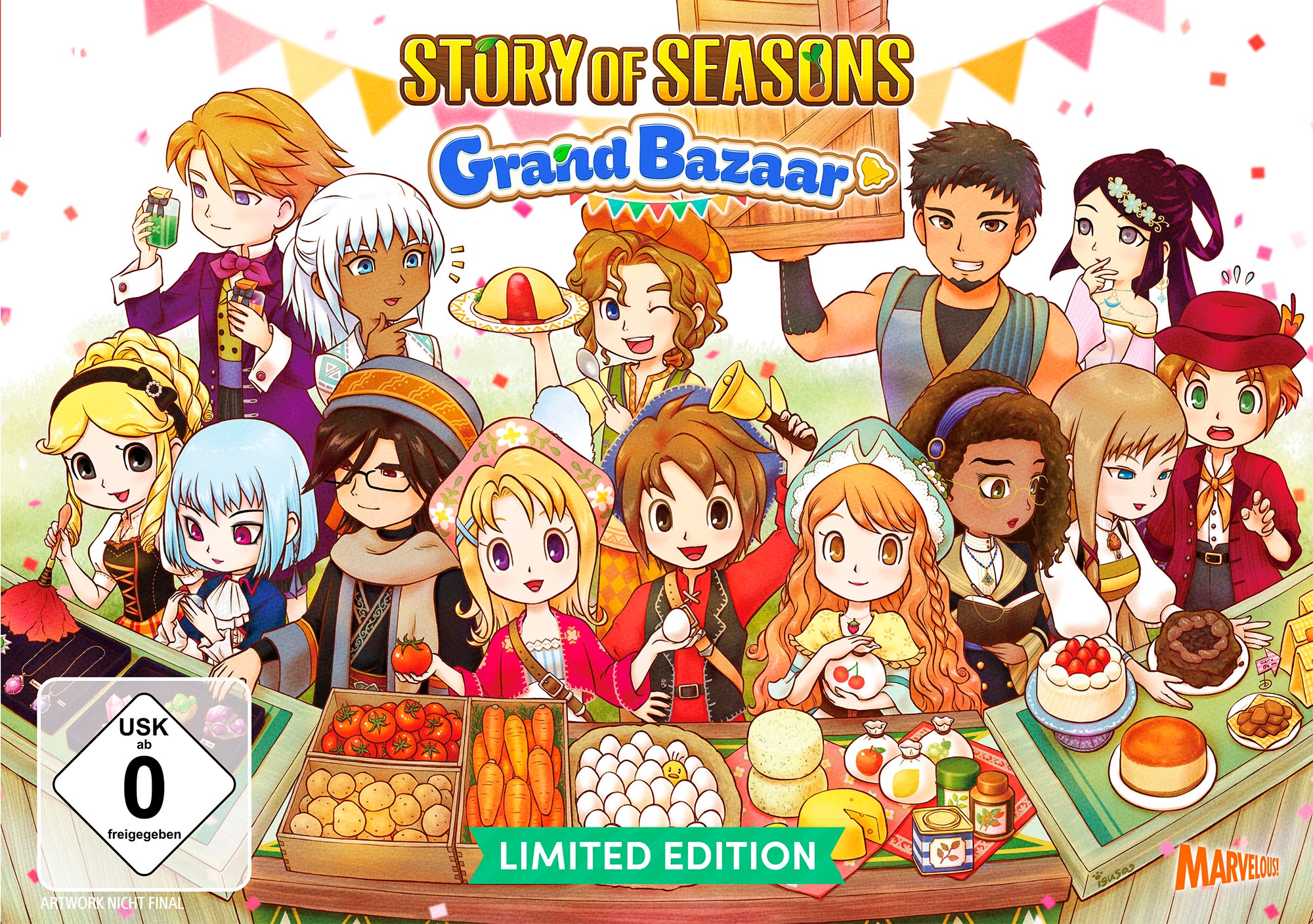 Marvelous Games Logiciel de jeu »Switch Story of Seasons: Grand Bazaar Limited Edition« Nintendo Switch
