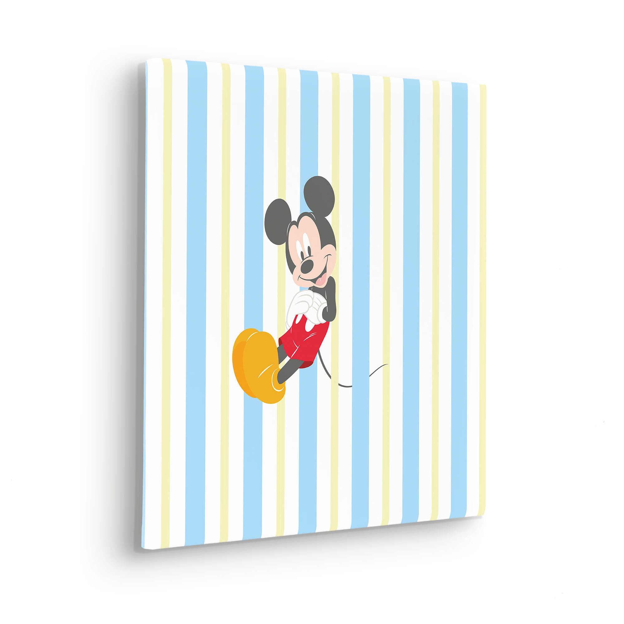Image of Komar Leinwandbild "Mickey Sweet Dreams - Grösse 40 x 40 cm" Natur 1 Stk. tlg. Keilrahmenbild mi Echtholzrahmen