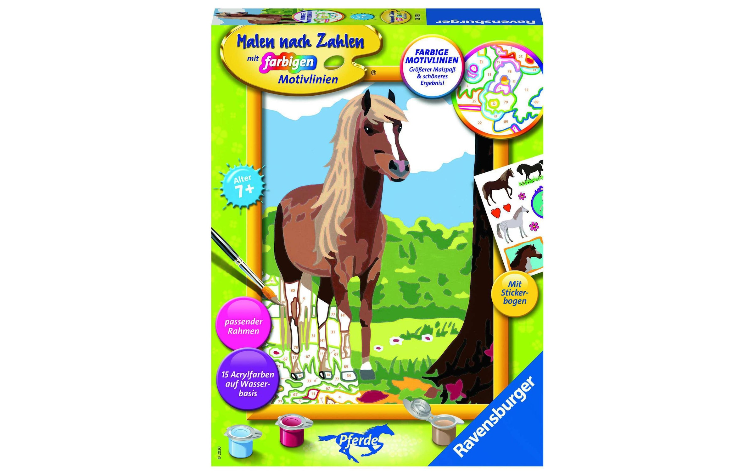 Image of Ravensburger Malen nach Zahlen »Pferd« bei Ackermann Versand Schweiz