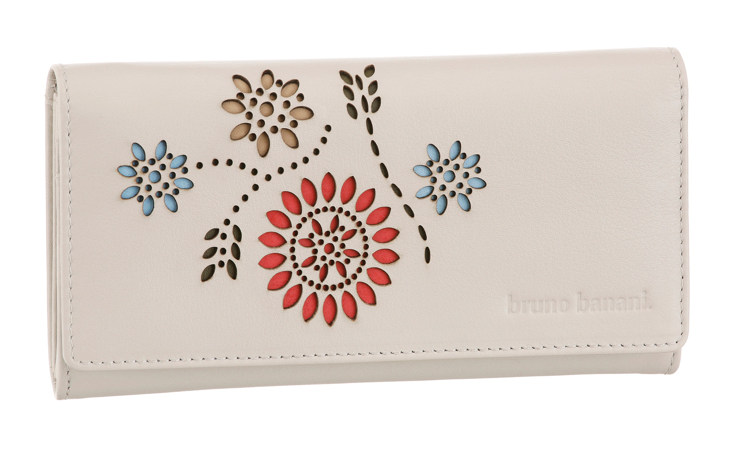 Image of Bruno Banani Geldbörse, mit schöner Blumen Applikation bei Ackermann Versand Schweiz