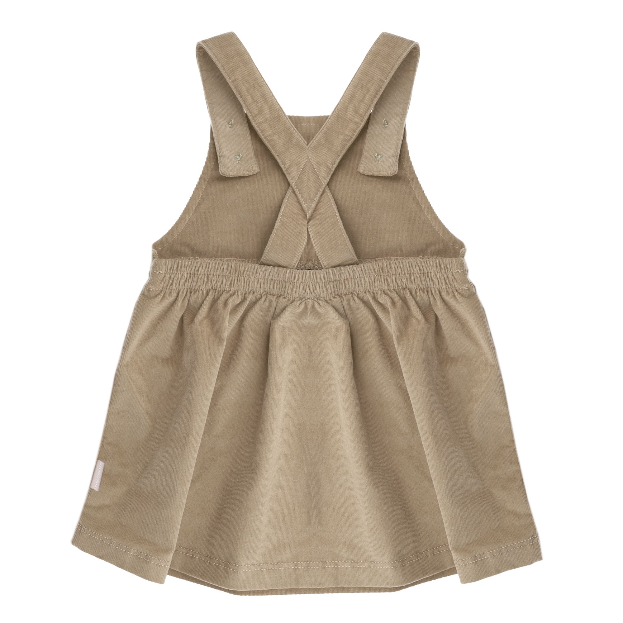 MAXIMO Robe à bavette hoher Baumwollanteil, Stretch-Cord, mit Trägern, Gummizug