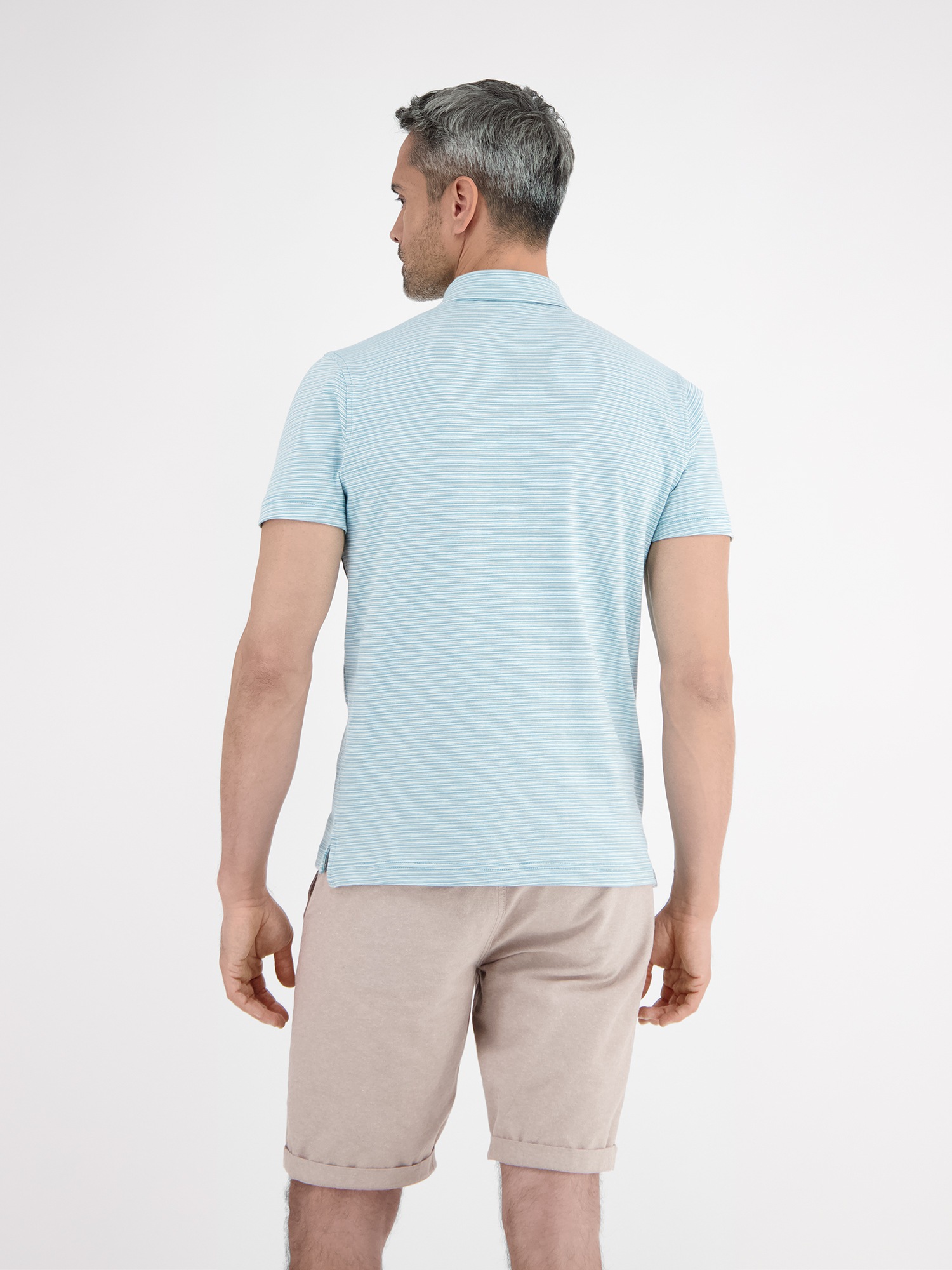 LERROS Poloshirt »LERROS Poloshirt, sportiv-gestreift«
