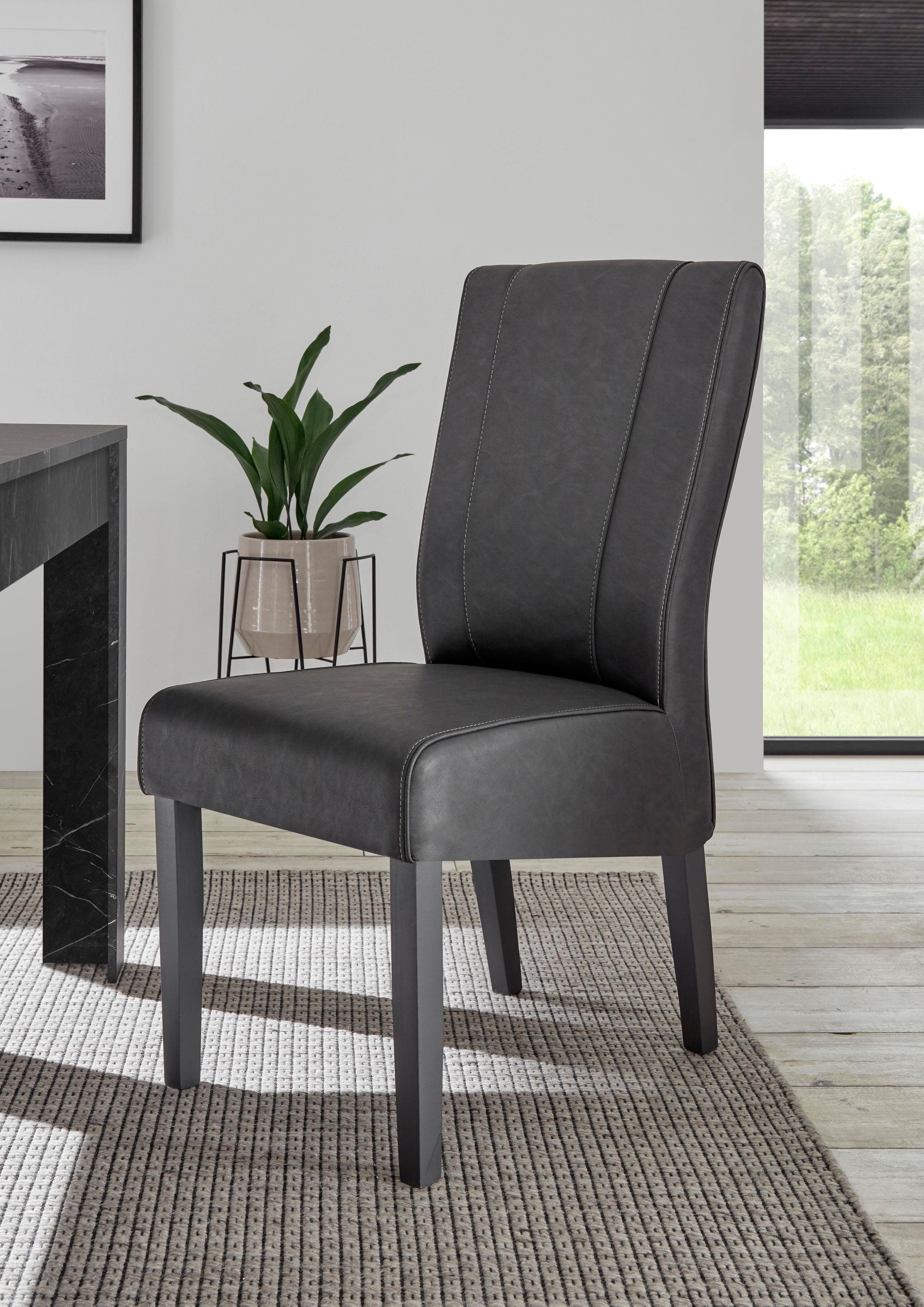 Image of LC Esszimmerstuhl »Ice«, (Set), 2 St., Kunstleder bei Ackermann Versand Schweiz