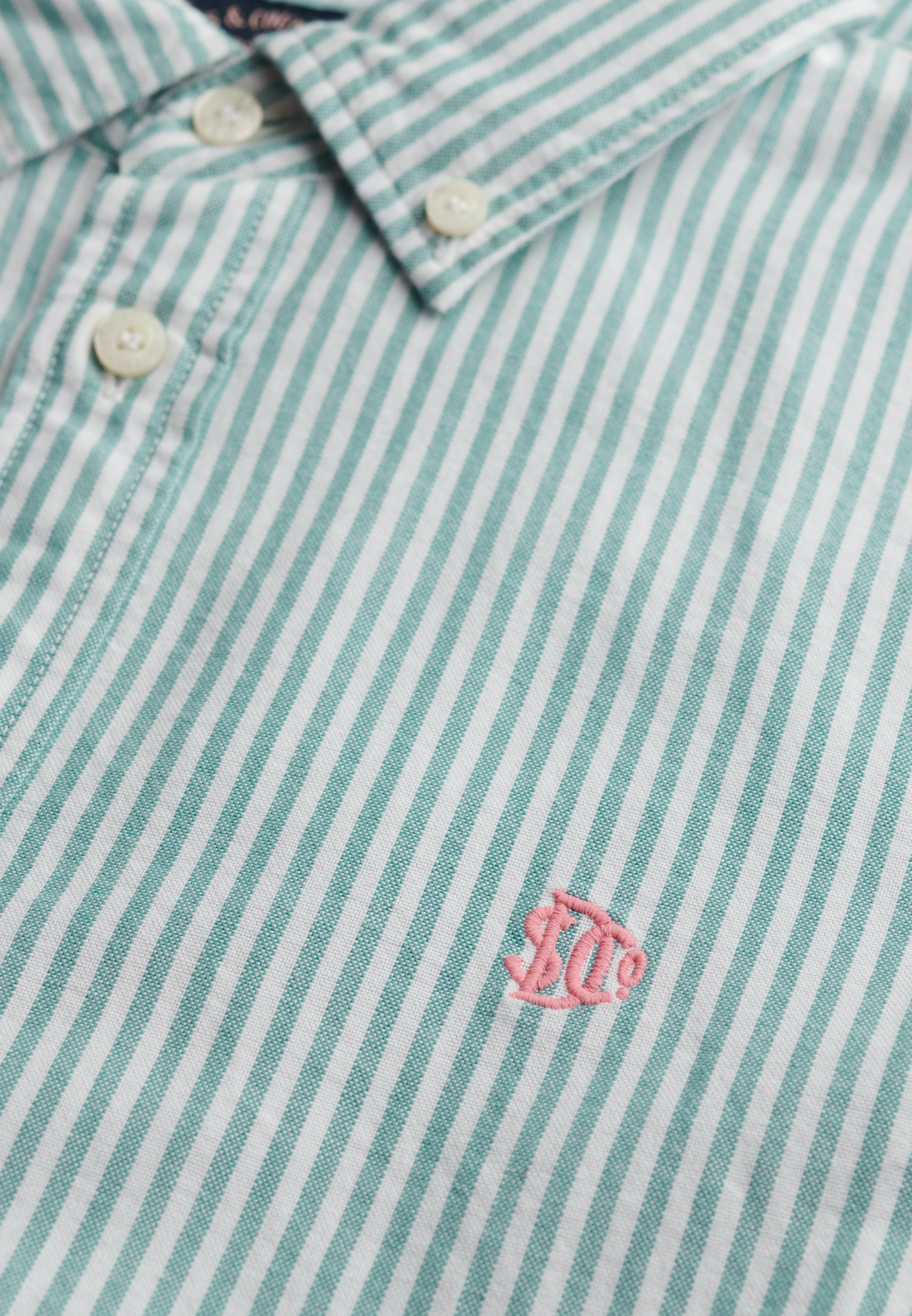 Superdry Blouse chemise »SLIM OXFORD BD L/S SHIRT« Coton, coupe slim