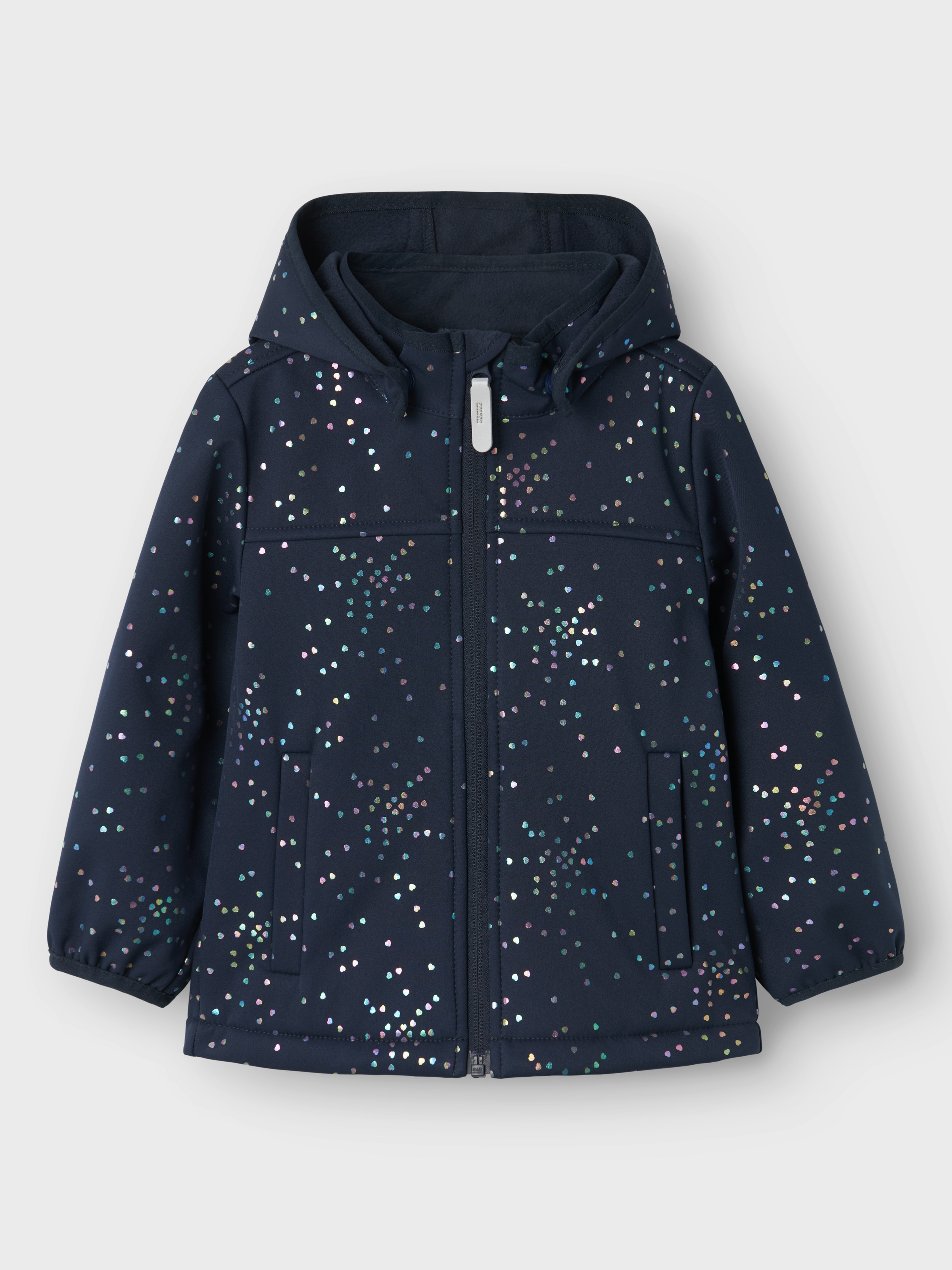 Name It Outdoorjacke »NMFMALTA05 SOFTSHELL JACKET FOIL FO«, mit Kapuze