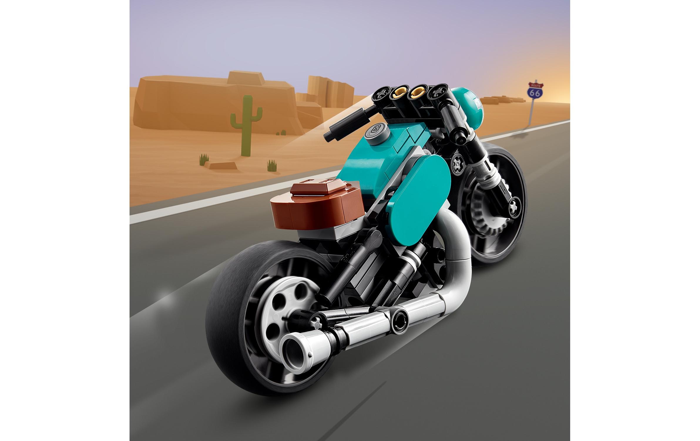 LEGO® Konstruktionsspielsteine »Motorrad«