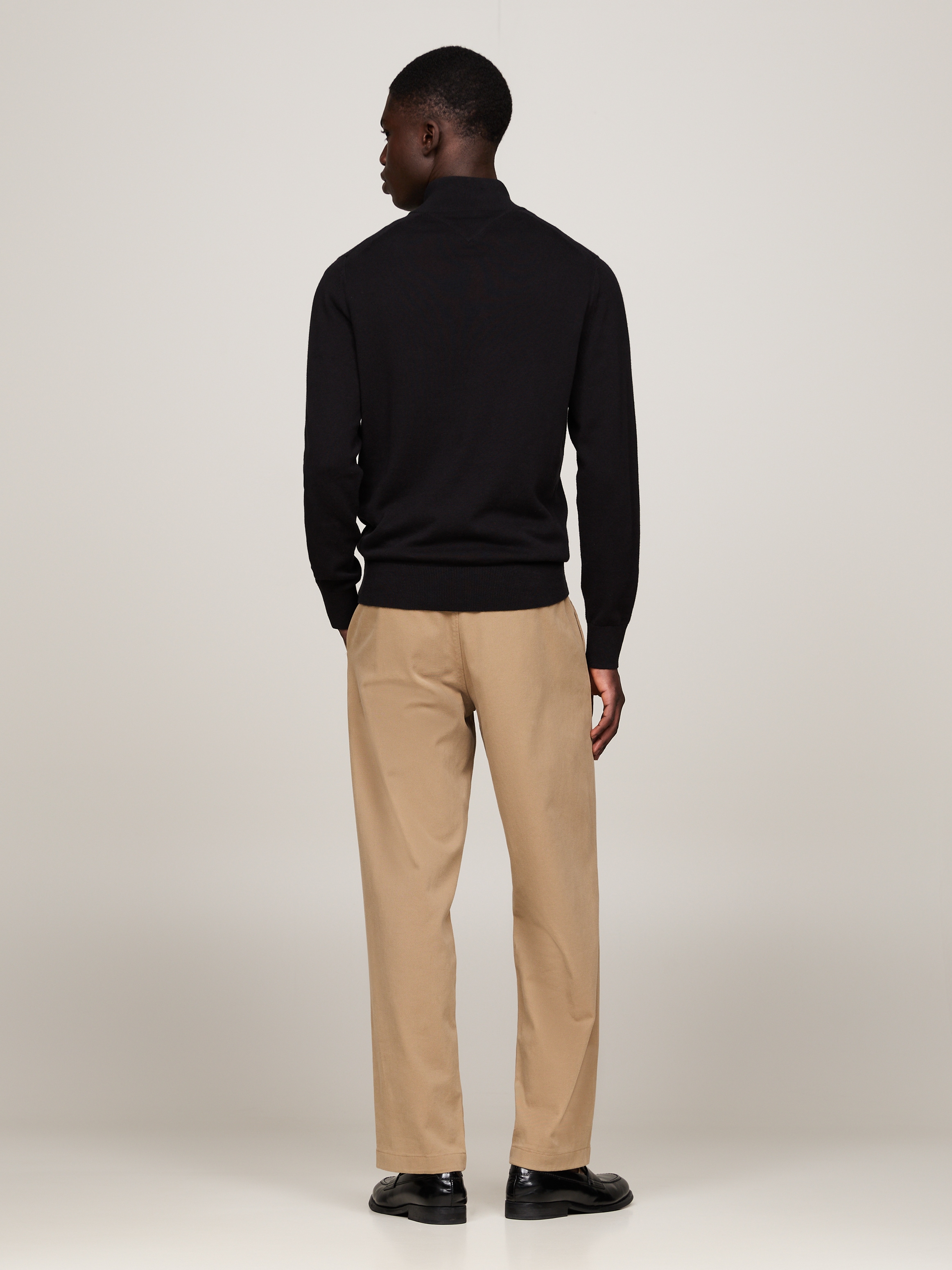 Tommy Hilfiger Troyer »PIMA ORG CTN CASHMERE ZIP MOCK«