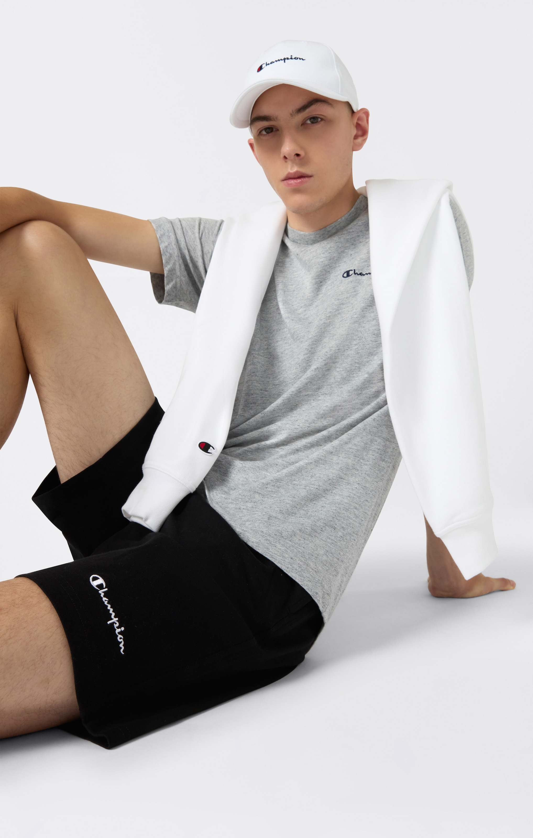 Champion Sweatshorts  forme courte et décontractée, pour mode sportive et tenues dynamiques