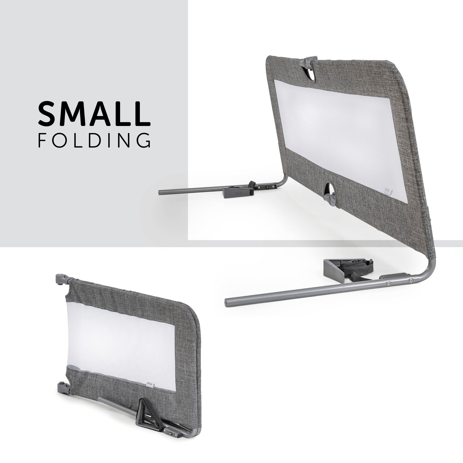 Hauck Bettschutzgitter »Sleep N Safe Plus XL -   melange grey«