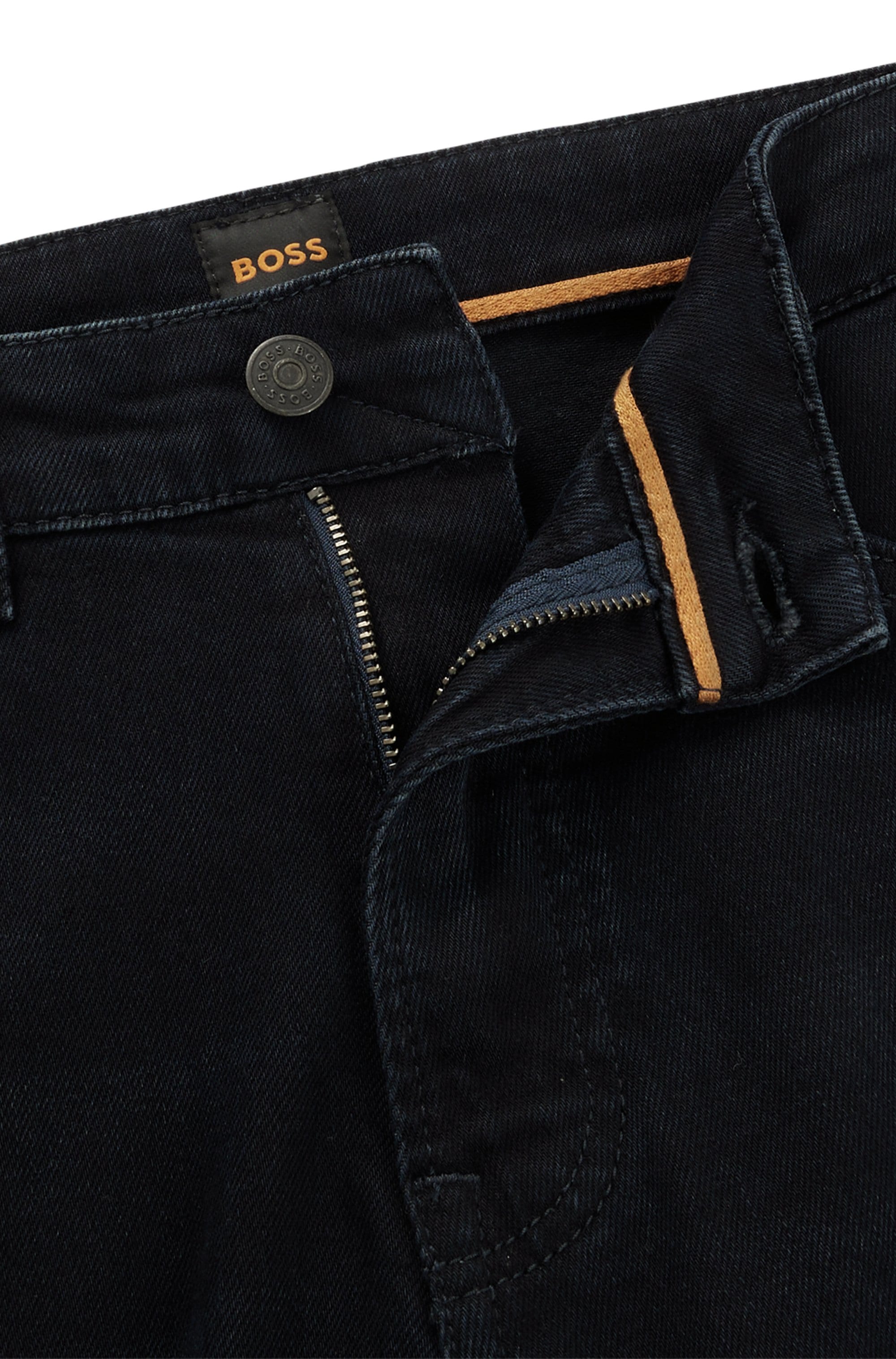 BOSS ORANGE Straight-Jeans »Re Maine«, mit BOSS Leder-Badge