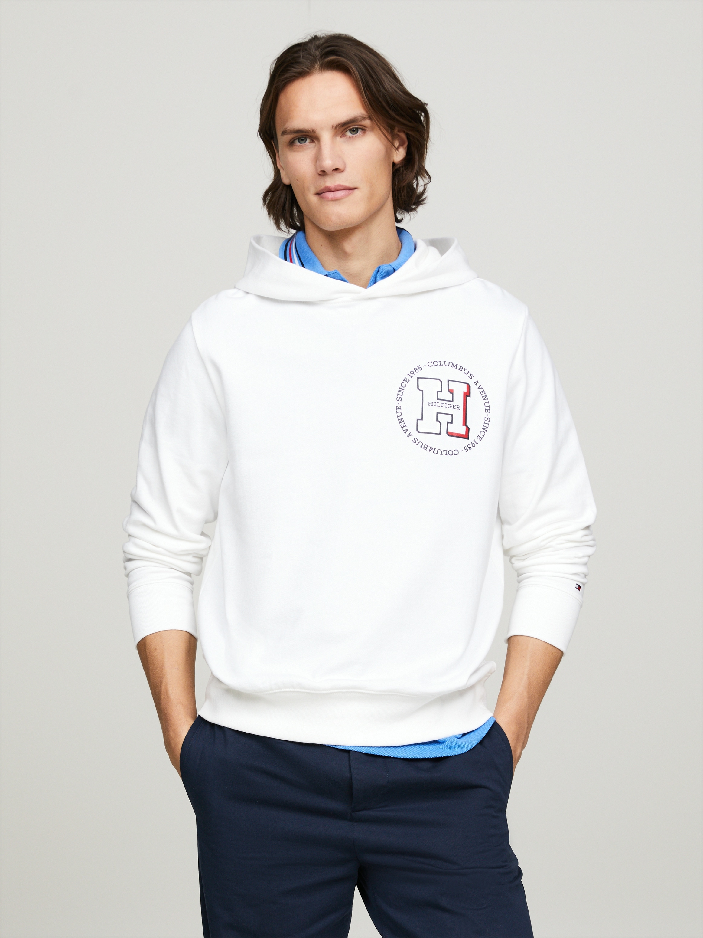 Tommy Hilfiger Hoodie »HILFIGER H ROUNDEL HOODY«