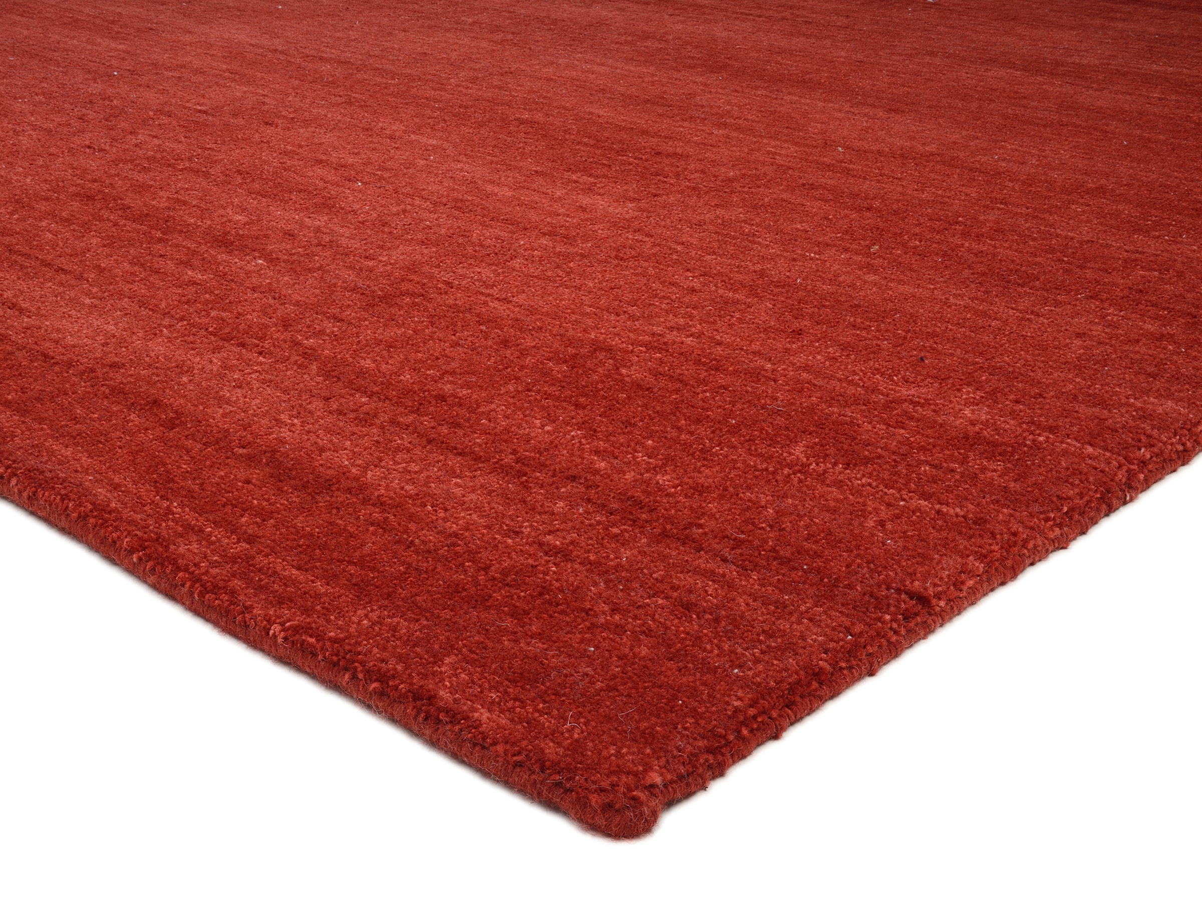 OCI DIE TEPPICHMARKE Teppich »HIMALI UNI«, rechteckig, 5 mm Höhe, handgeknüpft, hochwertige Wolle, fusswarm, Wohnzimmer
