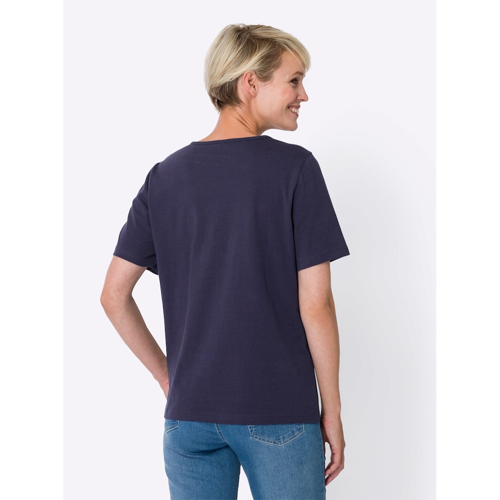 Classic Basics Kurzarmshirt »Doppelpack Shirts«, (1 tlg.)