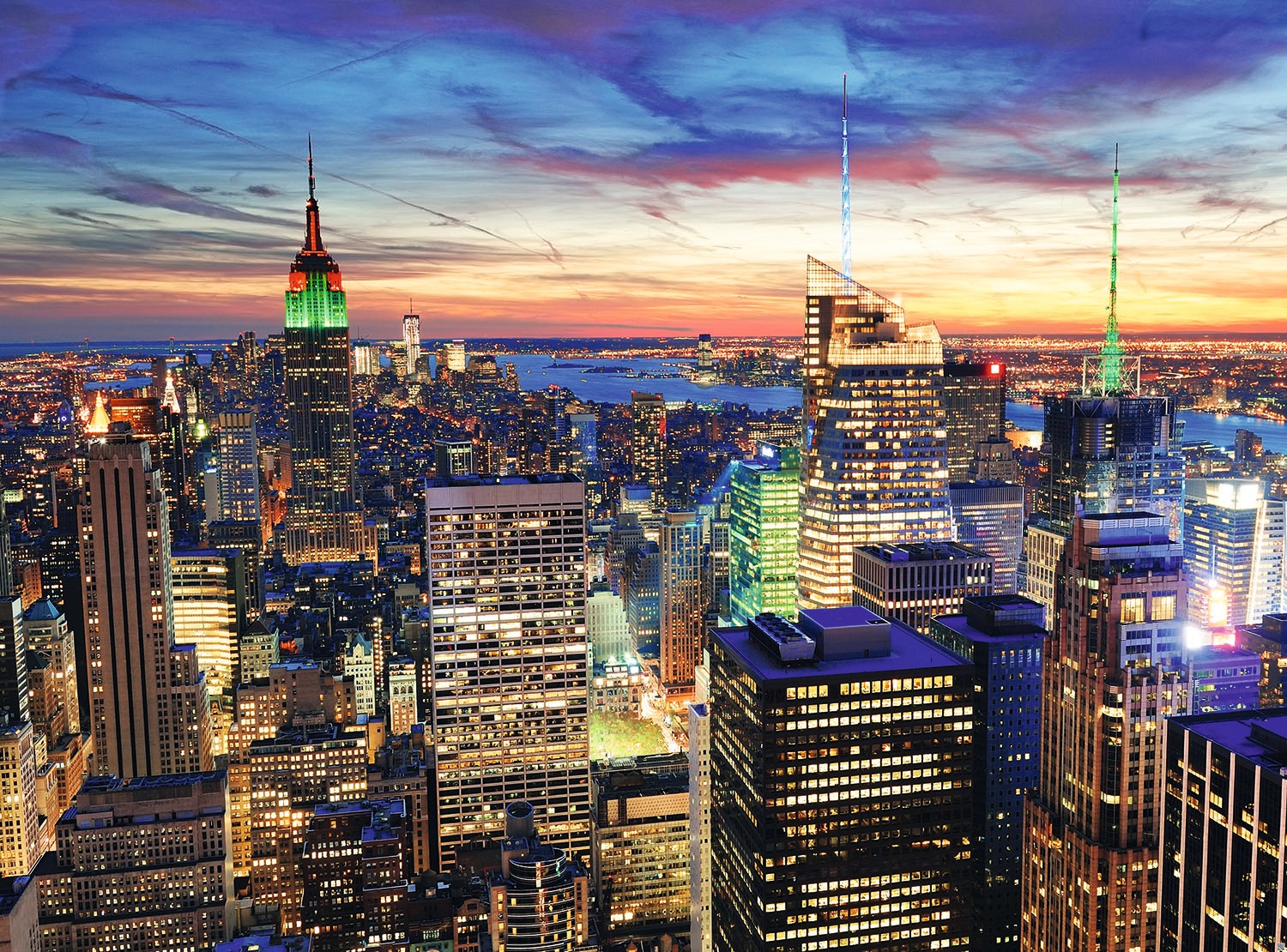 Image of Papermoon Fototapete »New York at Dusk« bei Ackermann Versand Schweiz