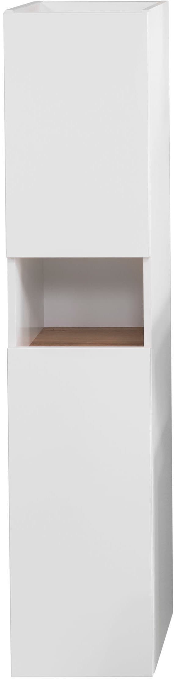 Saphir Badmöbel-Set »Quickset 947 4-teilig, Waschbeckenunterschrank mit Spiegel« 4 Stk. tlg.