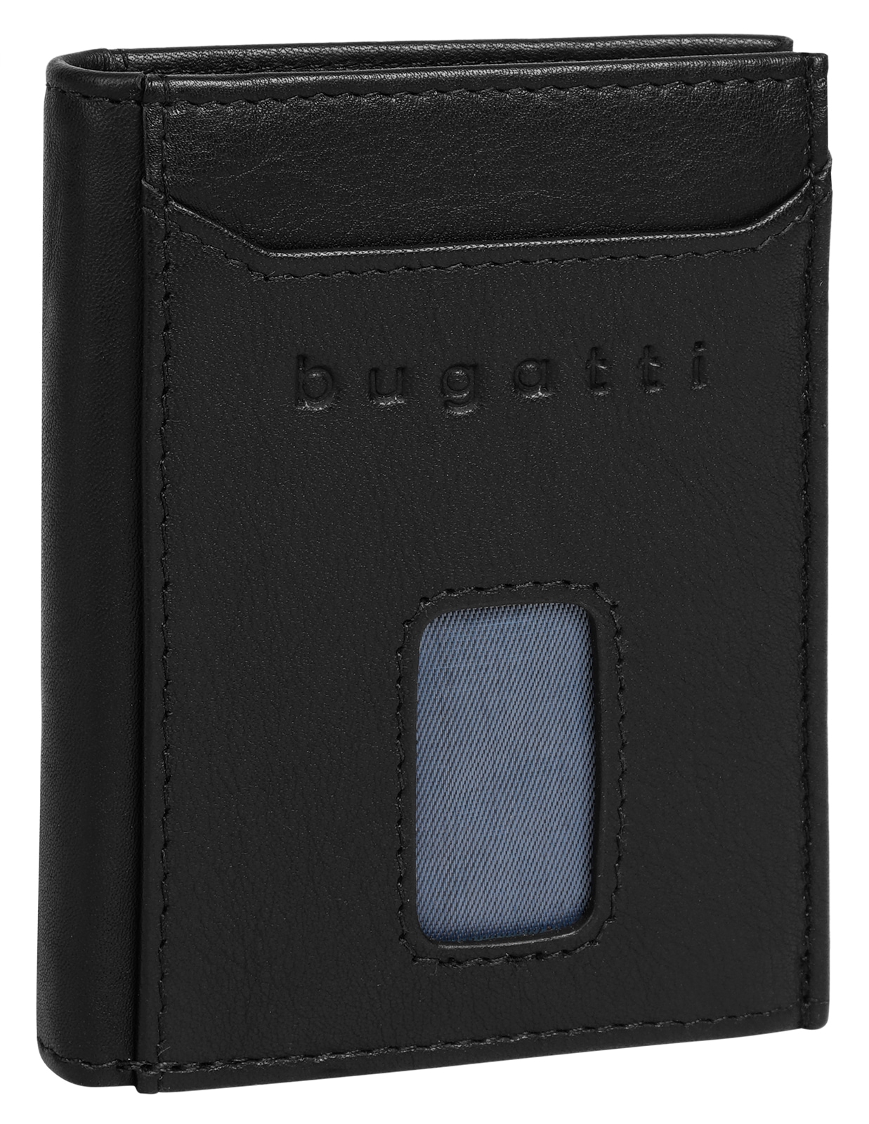 bugatti Geldbörse »BUGATTI Herren, Damen SECURE SLIM echt Leder« echt Leder