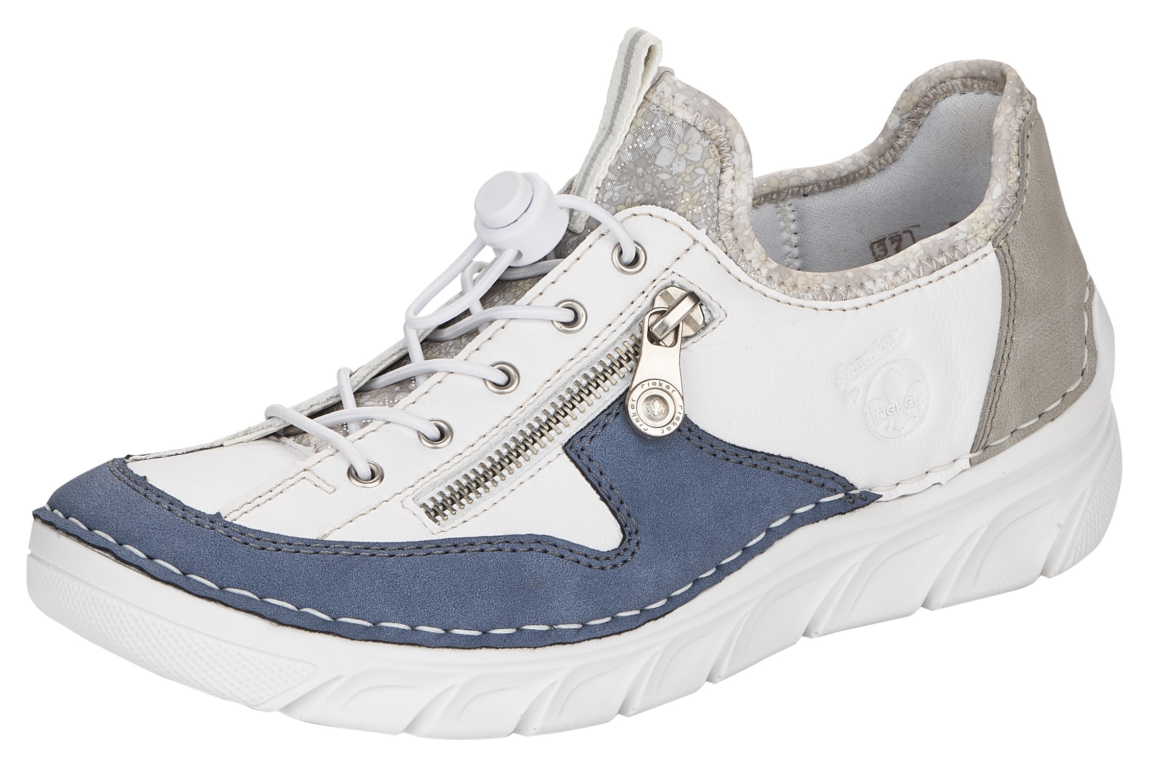 Image of Rieker Slip-On Sneaker, mit kontrastfarbenen Besätzen bei Ackermann Versand Schweiz