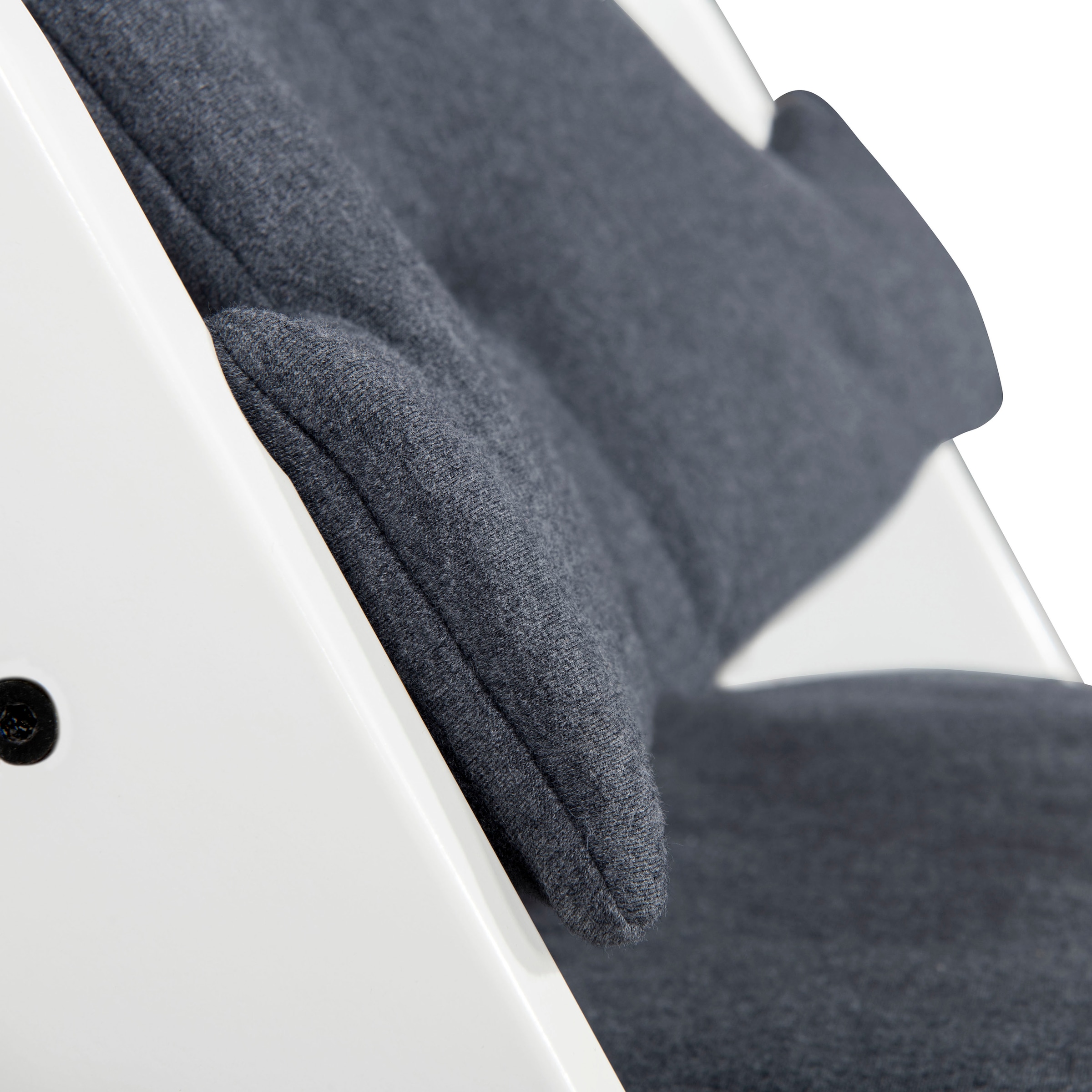 Hauck Housse de siège pour enfant »Select, jersey charcoal« für den ALPHA+ Holzhochstuhl und weitere Modelle