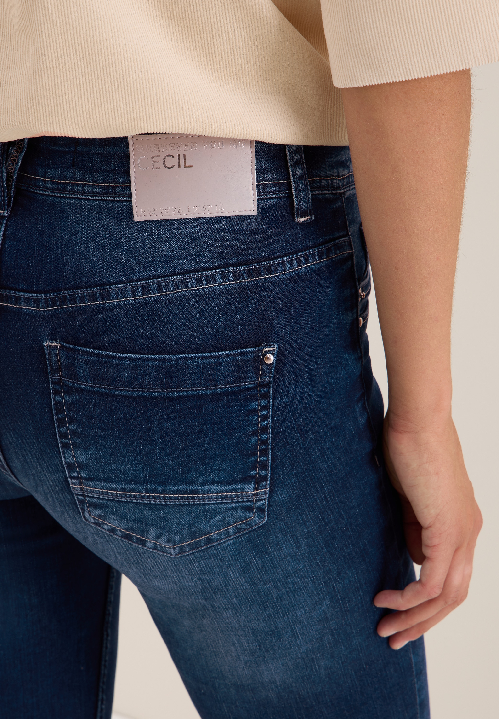 Cecil 5-Pocket-Jeans »Style SCARLETT«, mit Stretch