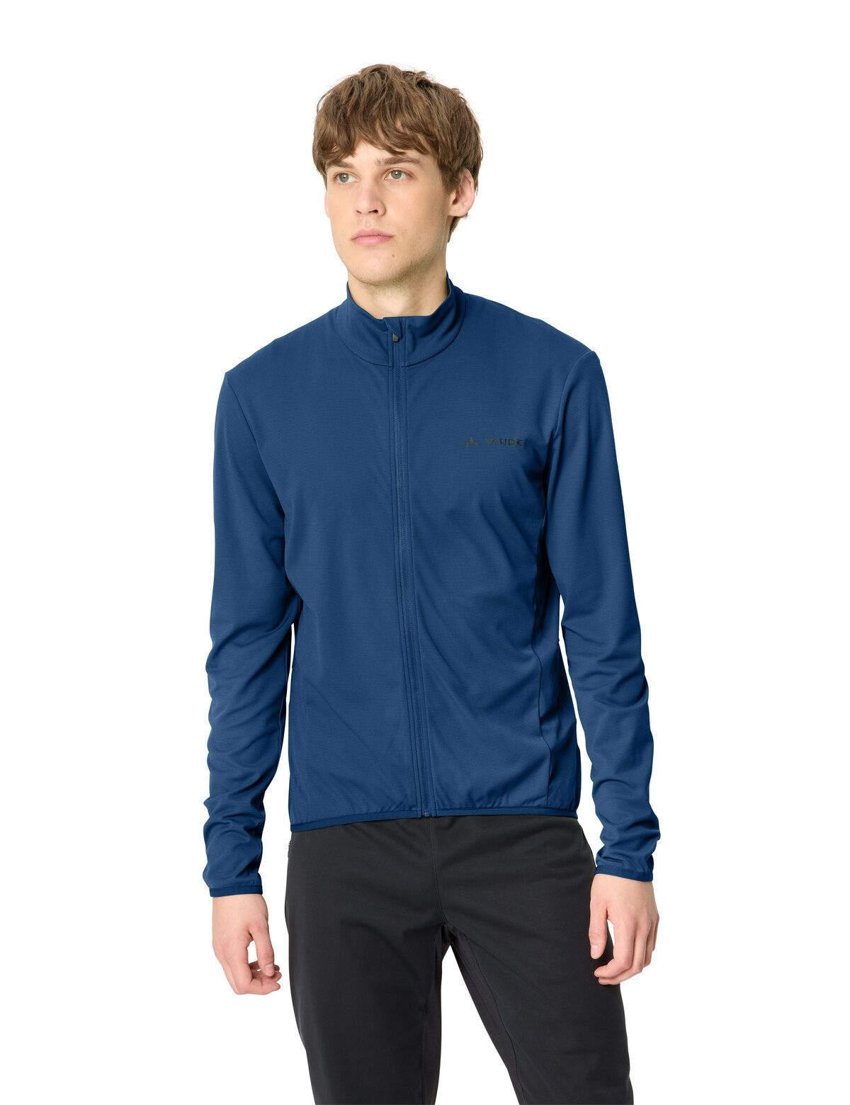 VAUDE Maillot de cyclisme »MEN'S MATERA LS TRICOT II« pour cyclisme, avec deux poches arrière ouvertes, à manches longues