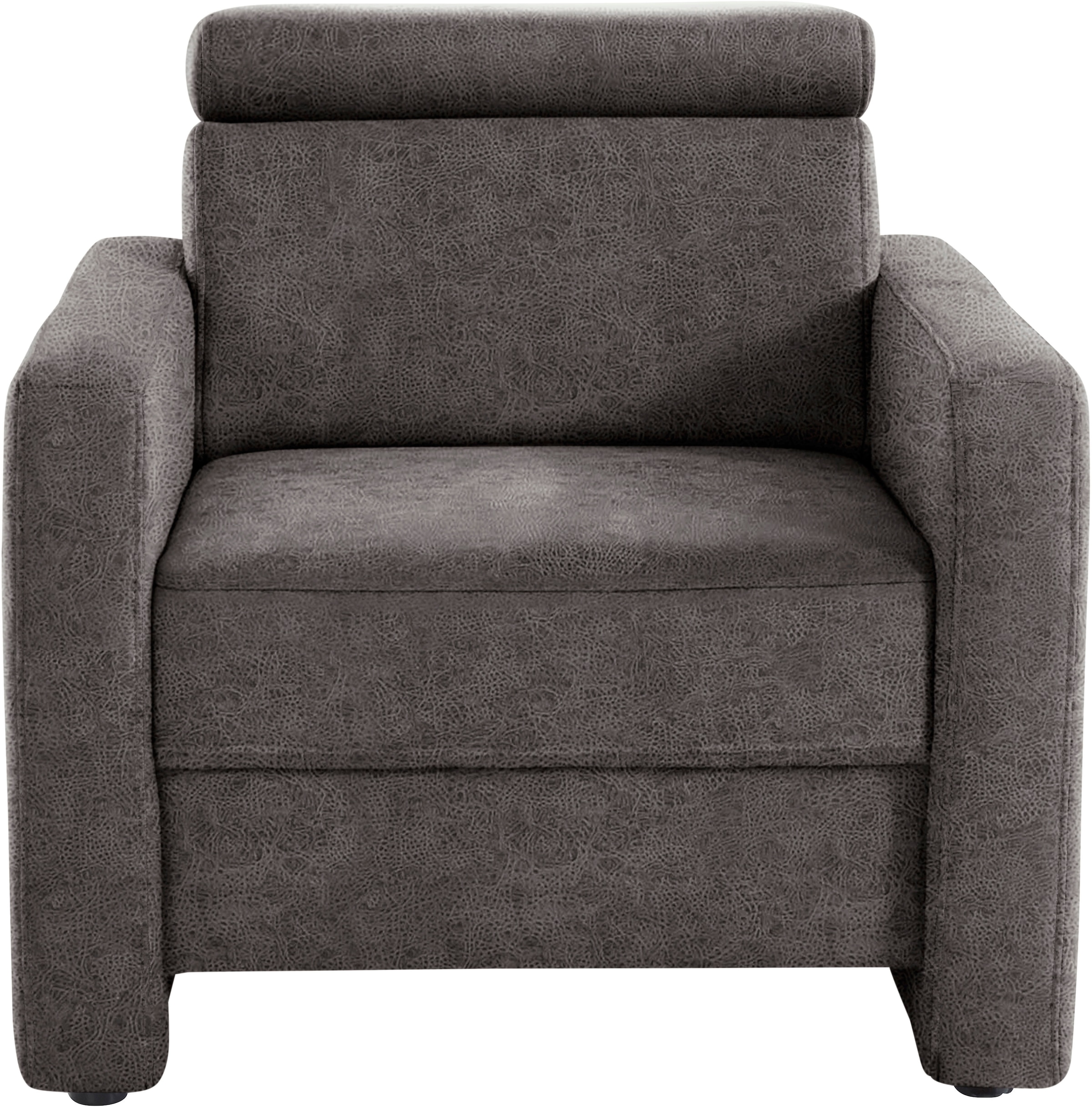 Image of sit&more Sessel "Bologna" mit Federkern, inklusive Kopfteilverstellung