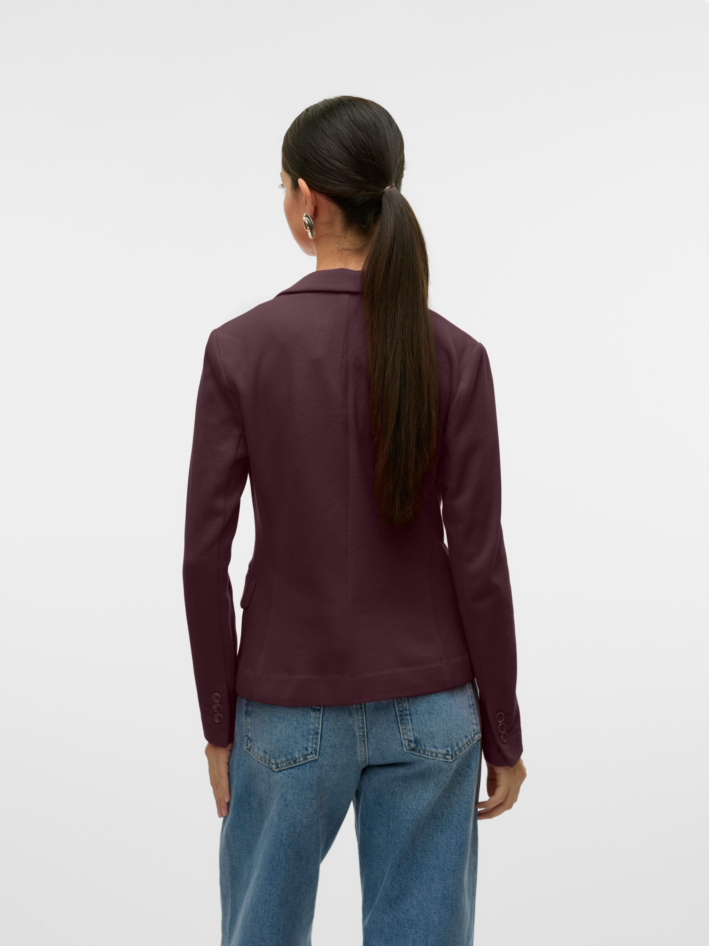 Vero Moda Jerseyblazer »VMJULIA LS BLAZER JRS NOOS«, mit Knopfleiste
